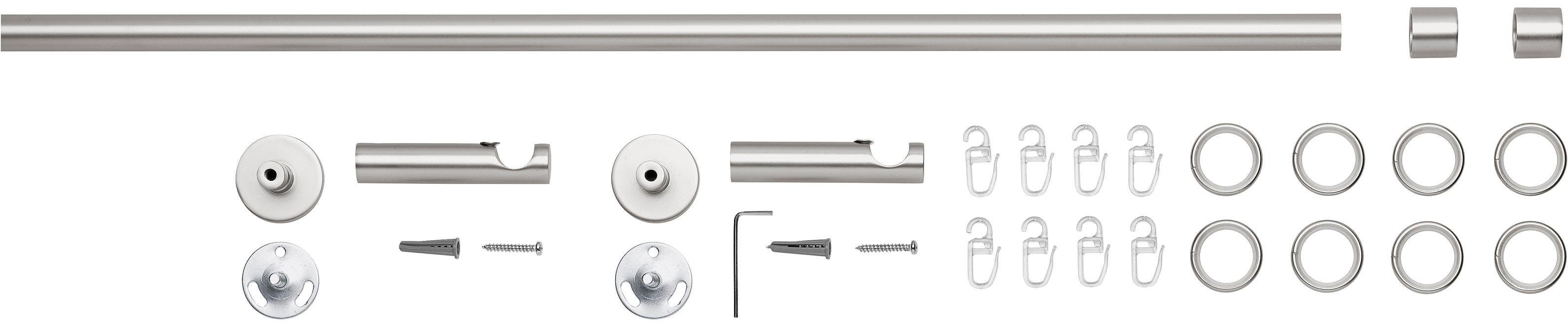 Good Life Gardinenstange CAP, Ø 16 mm, 1-läufig, Fixmaß, mit Bohren, versch günstig online kaufen