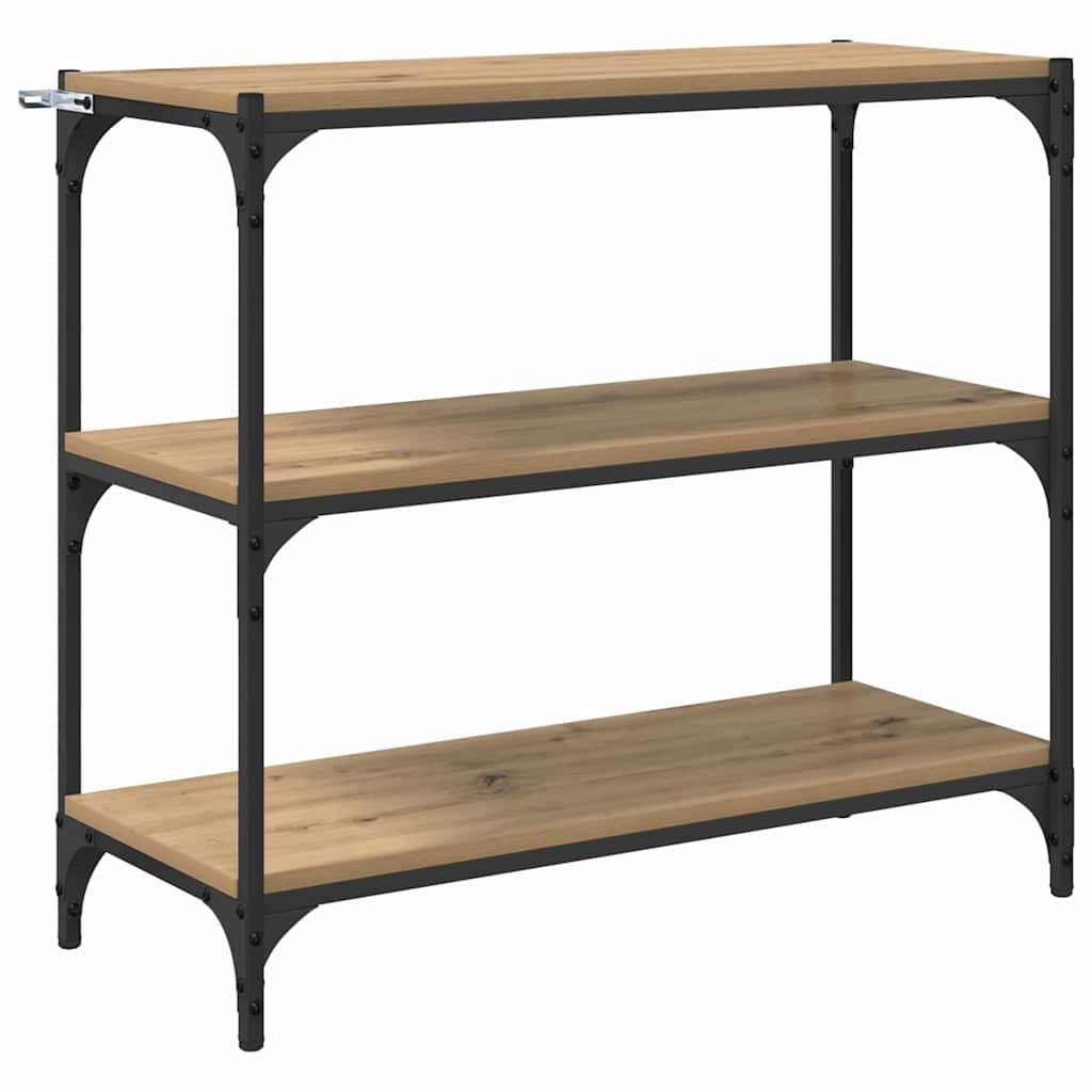 vidaXL Bücherregal Bücherregal Artisan-Eiche 80 x 33 x 70,5 cm Holzwerkstof günstig online kaufen