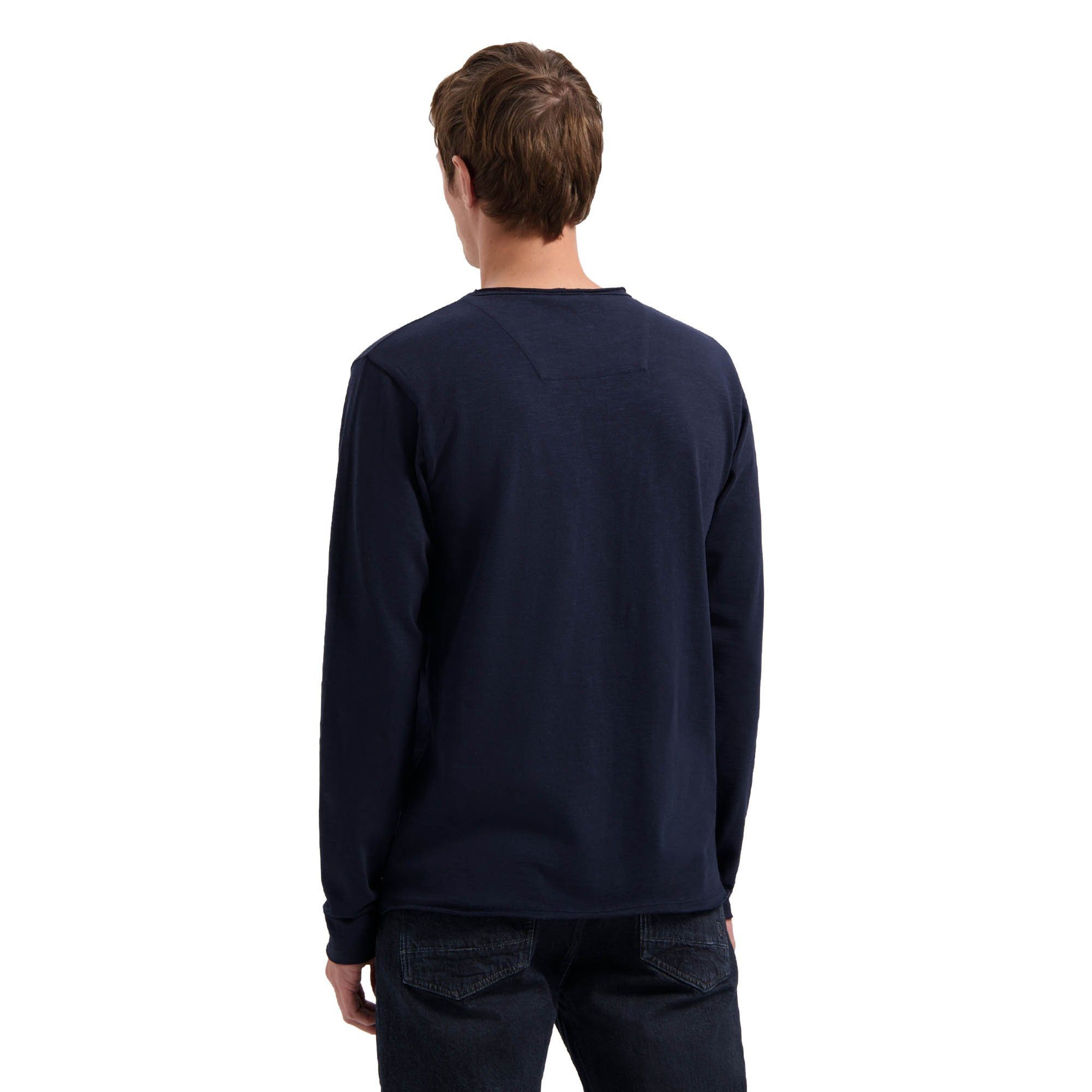 Dstrezzed T-Shirt Herren Longsleeve 1er Pack Baumwolle Newman Crew (Packung, 1er Pack)