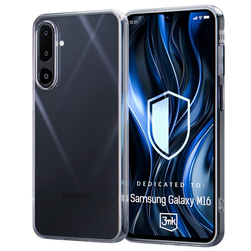 3MK Smartphone-Hülle Smartphone Handyhülle Schutzhülle, ultradünn, transparent, Military Grade
