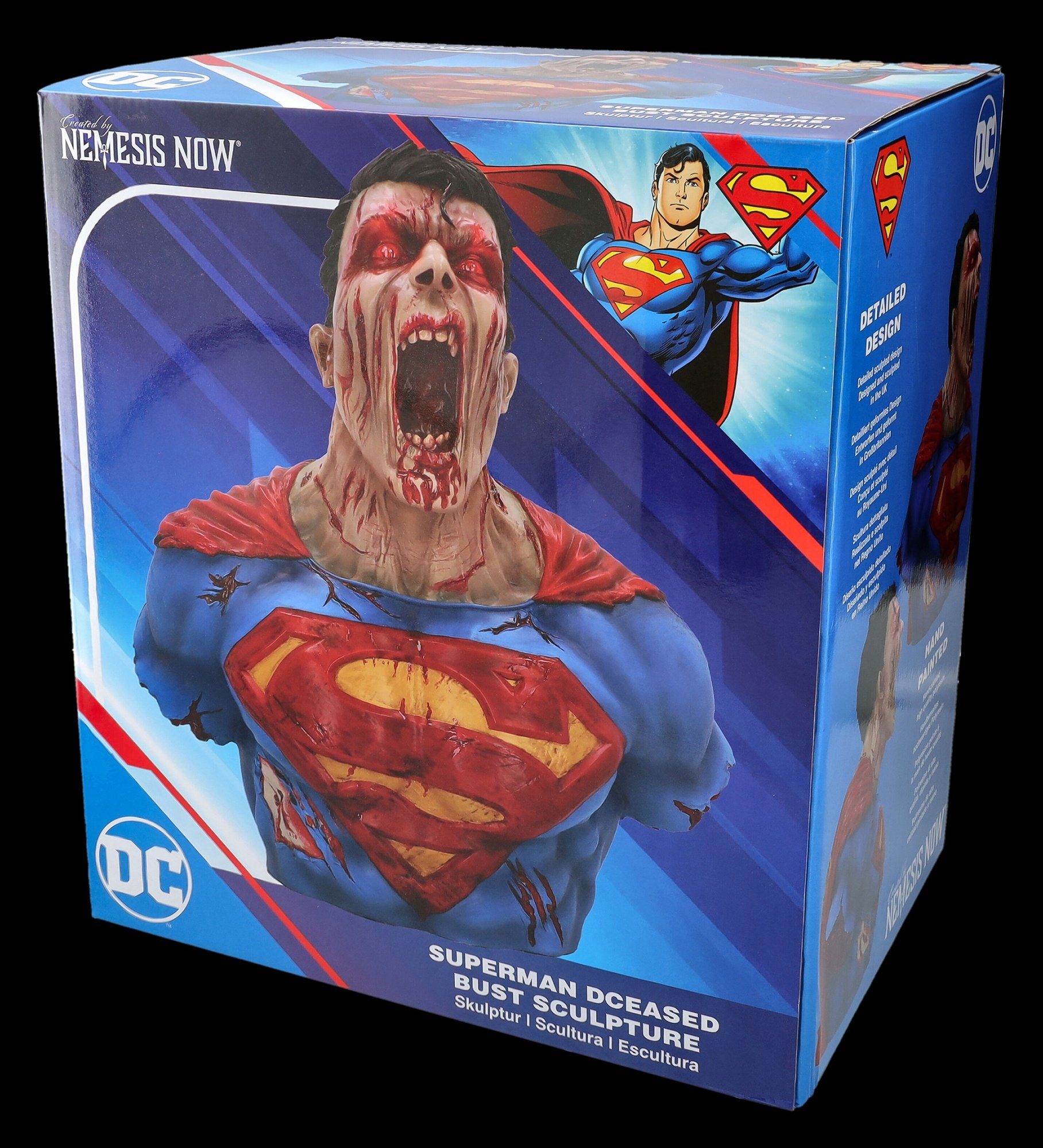 Figuren Shop GmbH Dekofigur Superman Zombie Büste - DCeased - Merchandise Dekofigur Dekoration