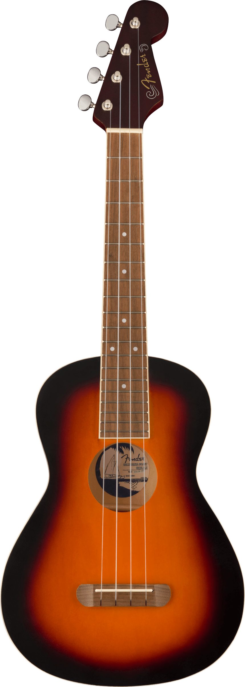 Fender Ukulele Fender Avalon Tenor Ukulele WN 2TS
