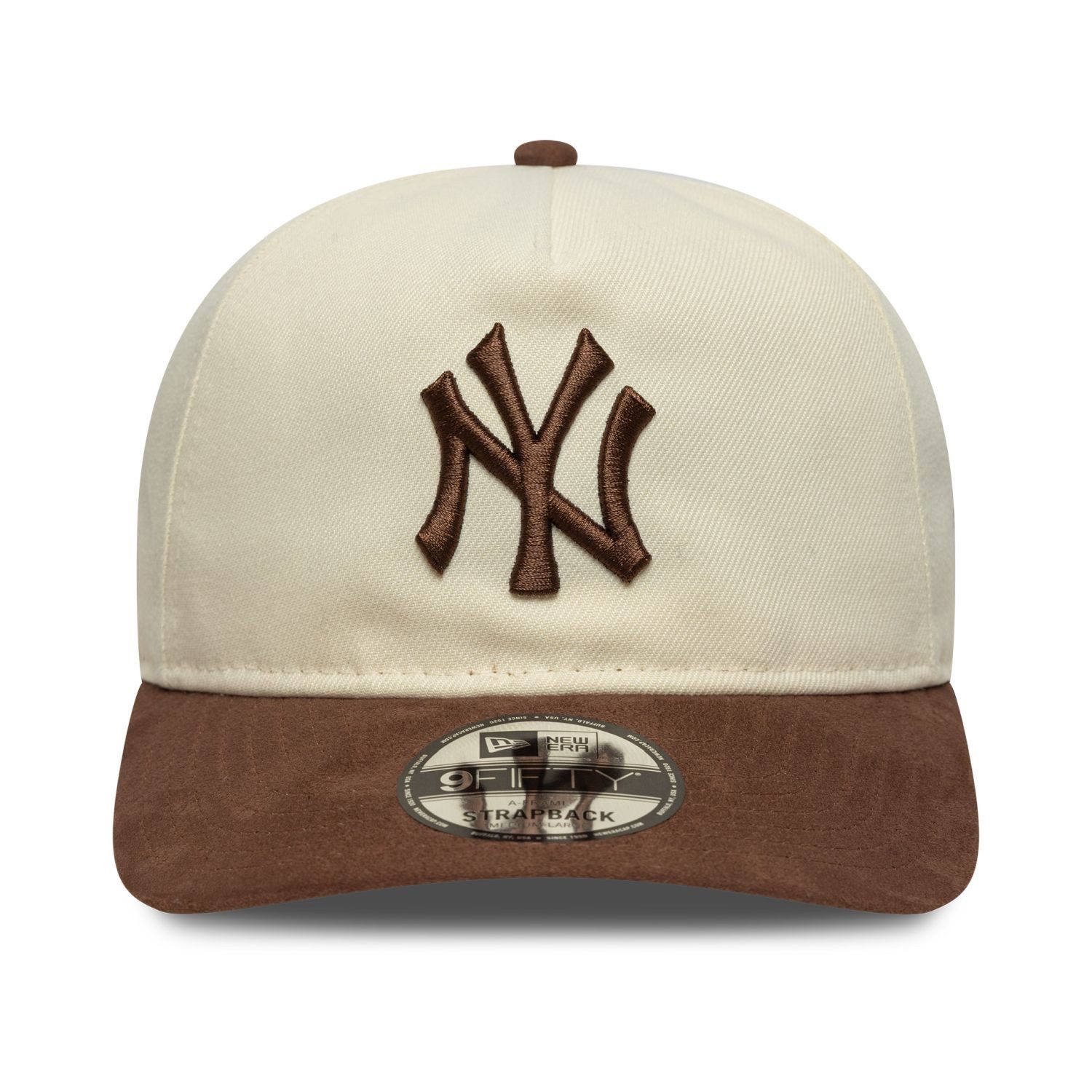 New Era Snapback Cap 9Fifty AFrame Snap SUEDE New York Yankees