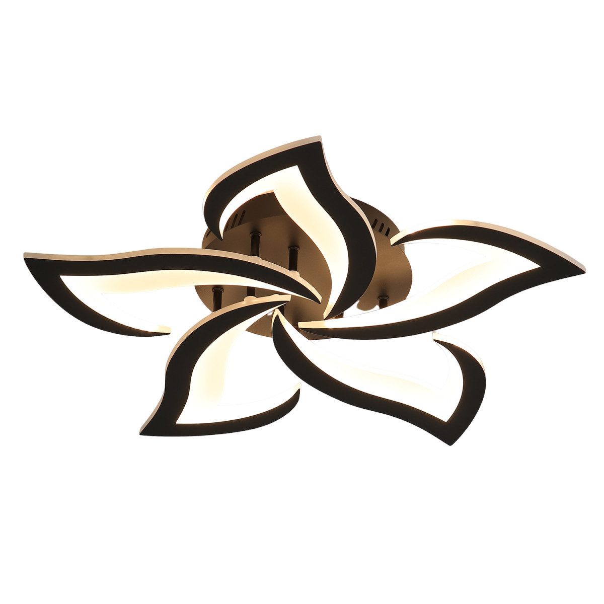 Goeco LED Dekolicht Acryl Deckenleuchte,Schwalbenschwanz Dekolampe,60W, günstig online kaufen