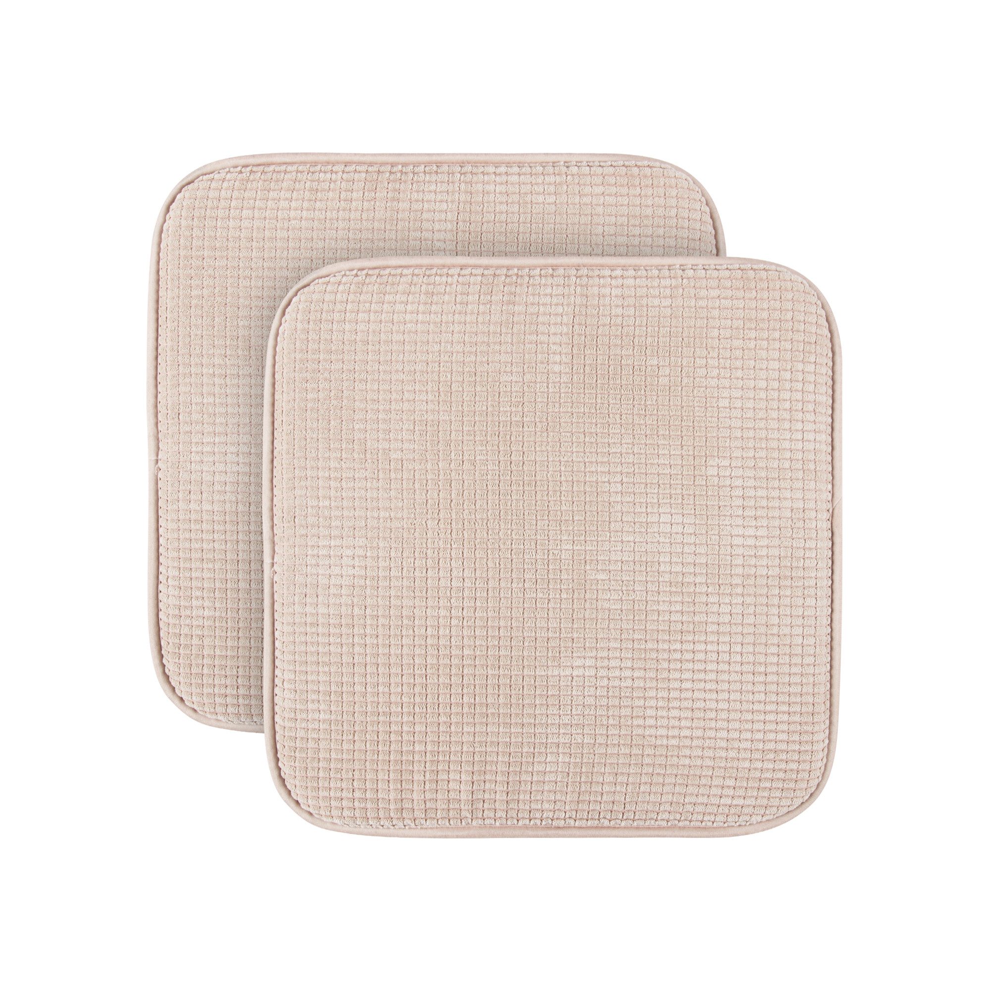 Bestlivings Stuhlkissen Struktur 38x38 cm, verschiedene Farben & Sets, Anti-Rutsch-Rückseite, angenehme Polsterung, für Indoor/Outdoor