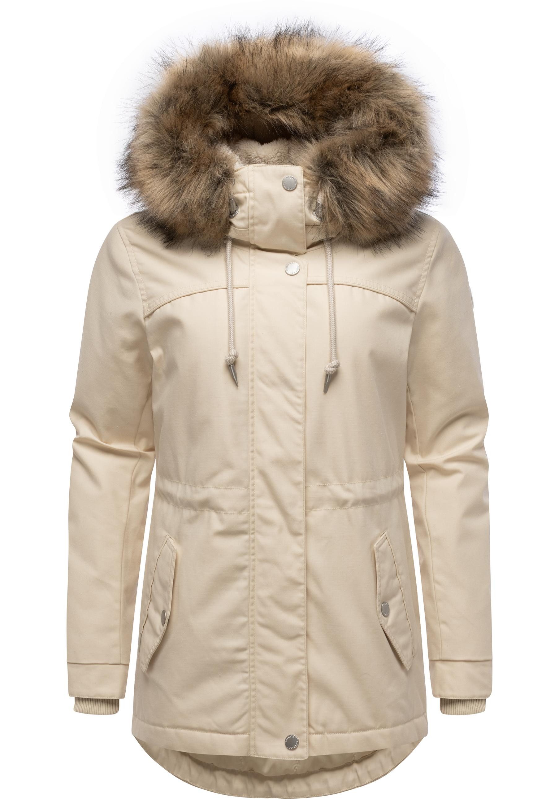 Ragwear Winterjacke Tawny Short YOUMODO Warme Jacke mit großer Kapuze und K günstig online kaufen