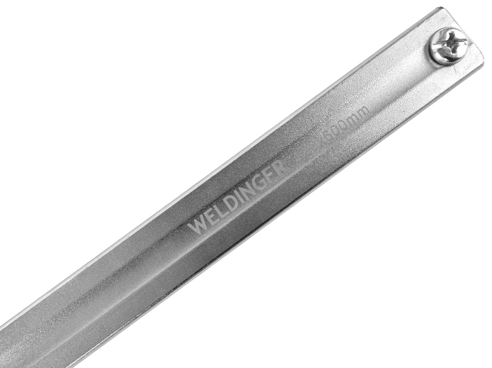 WELDINGER Schraubzwinge Schlosser-Schraubzwinge 120x600 mm Stahl geschmiedet Knebelgriff, (1 St), 120 x 600 mm, Knebelgriff für große Spannkräfte
