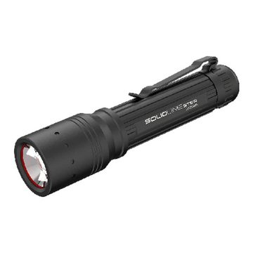 SOLIDLINE Taschenlampe Taschenlampe Aufladbar ST5R mit Clip 380 lm