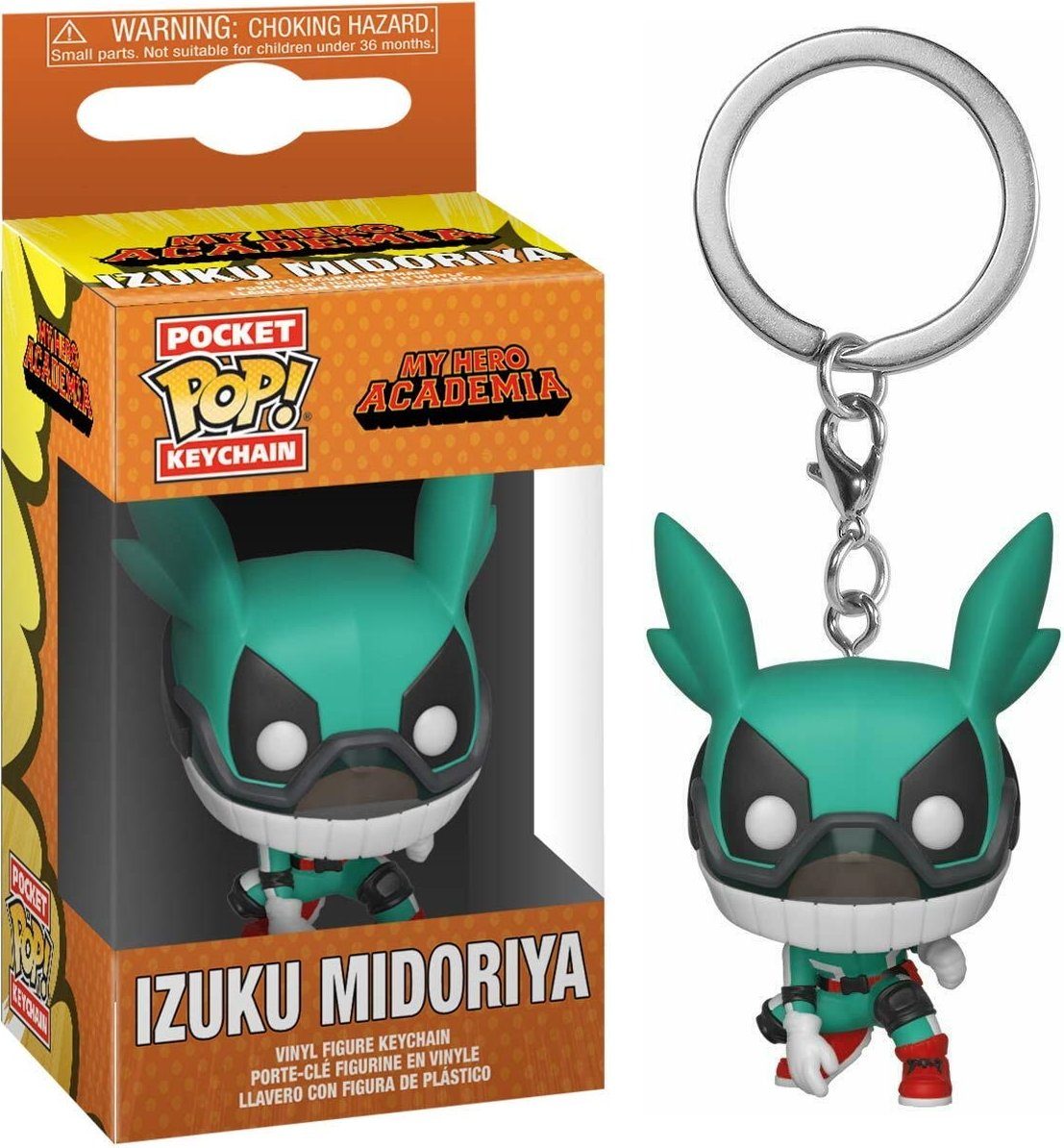 Academia Midoriya My Schlüsselanhänger Funko Hero - Izuku POP! Pocket