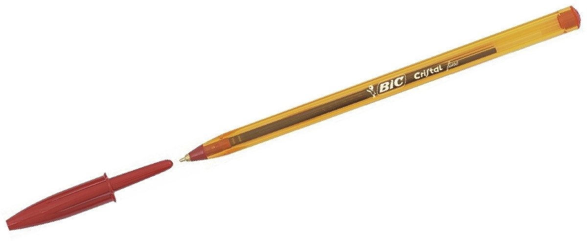 BIC Kugelschreiber Kugelschreiber Cristal fine rot