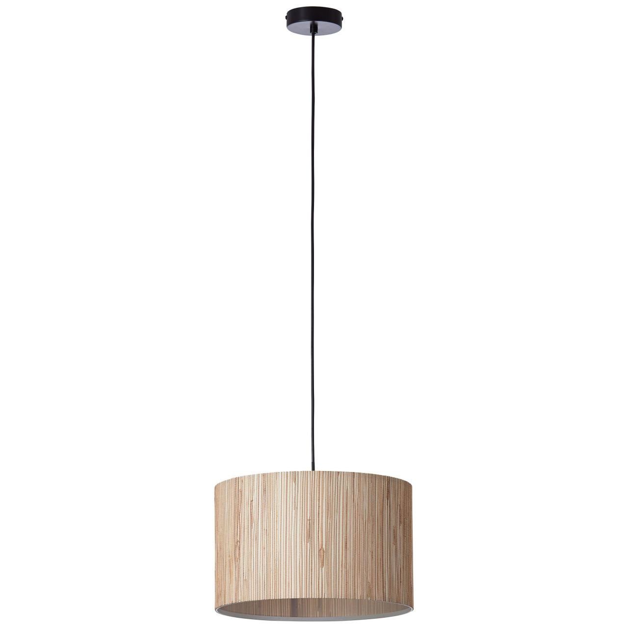 A60, 35cm Wimea natur, Lampe, Pendelleuchte 1x Kabel kürzbar Brilliant Pendelleuchte E27, Wimea, 52W,