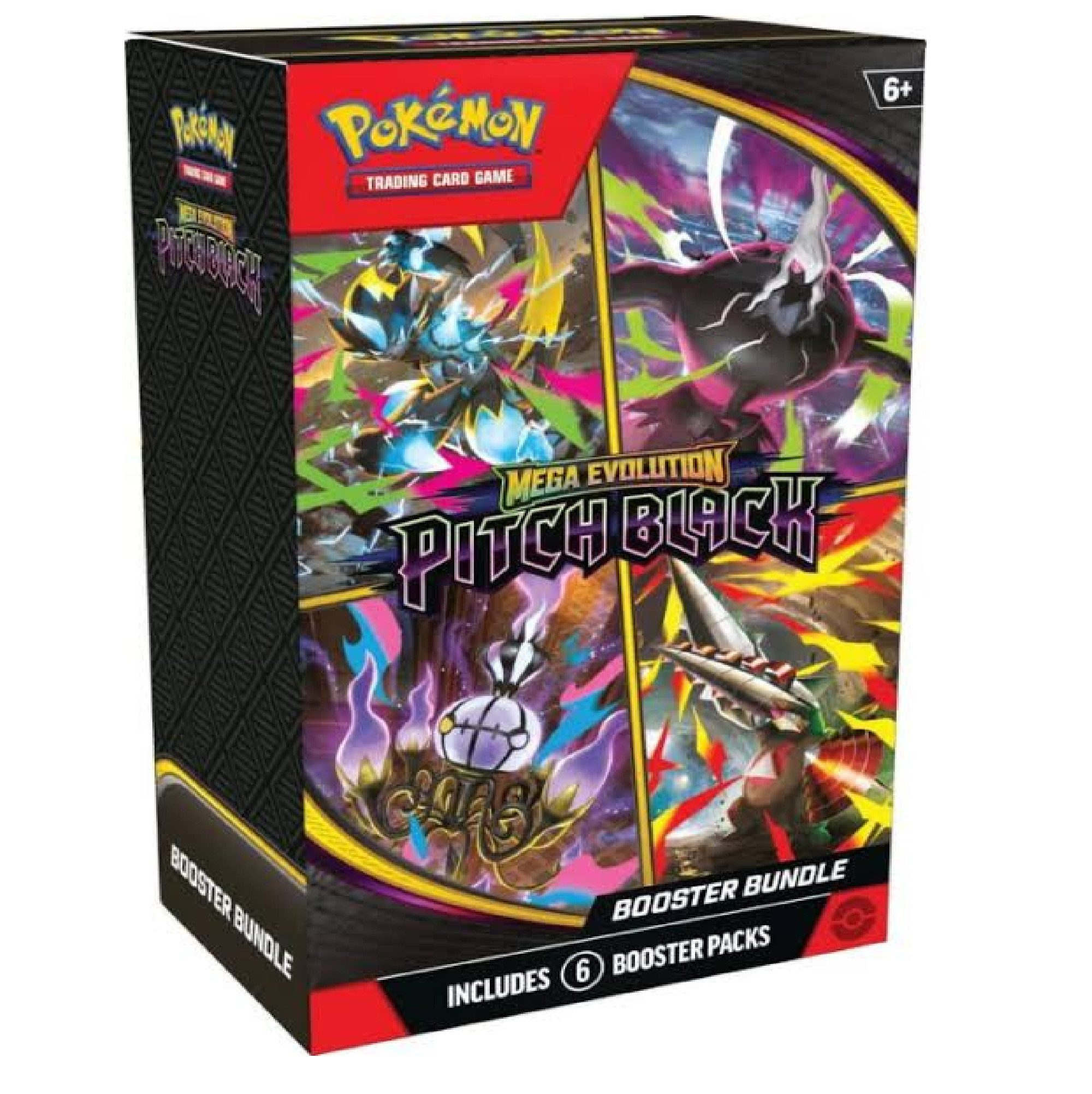 The Pokémon Company International Sammelkarte Pokemon ME05 Pitch Black Booster Bundle (Englisch)