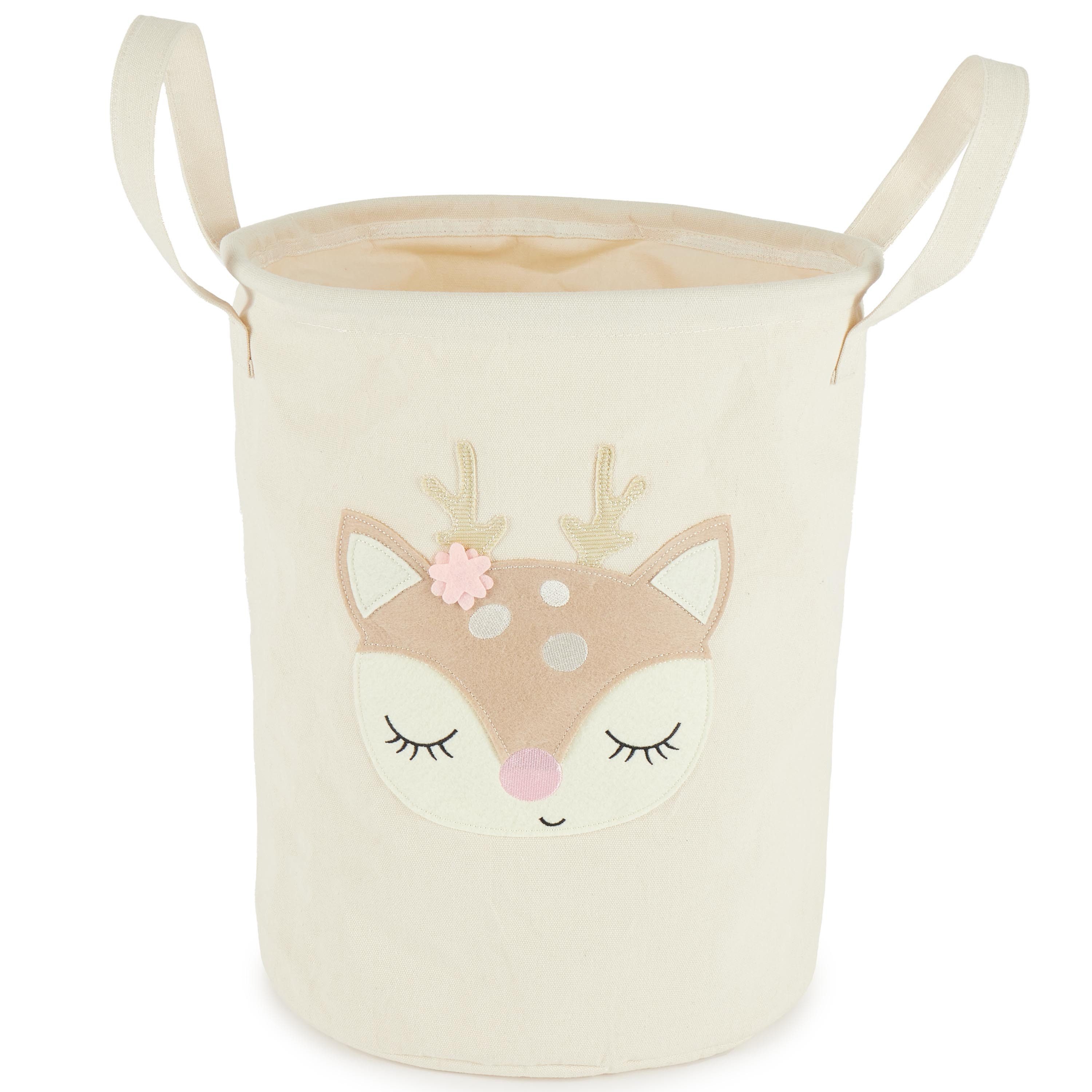 BIECO Wäschetasche Wäschekorb Baby Reh Ella Aufbewahrungskorb Kinder Wasser günstig online kaufen