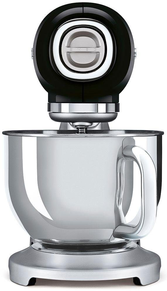 Smeg Küchenmaschine SMF02BLEU Schwarz, 800 W, 4,8 l Schüssel