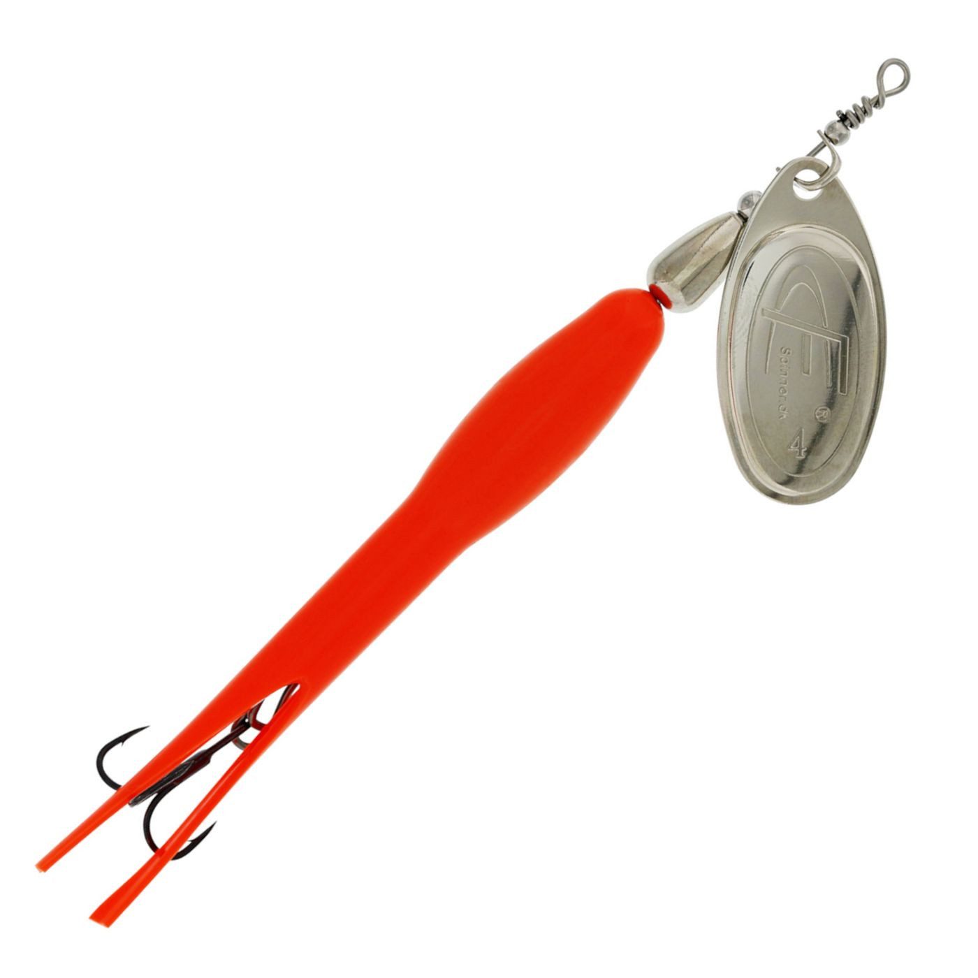 Flouro Orange / Silver Blade