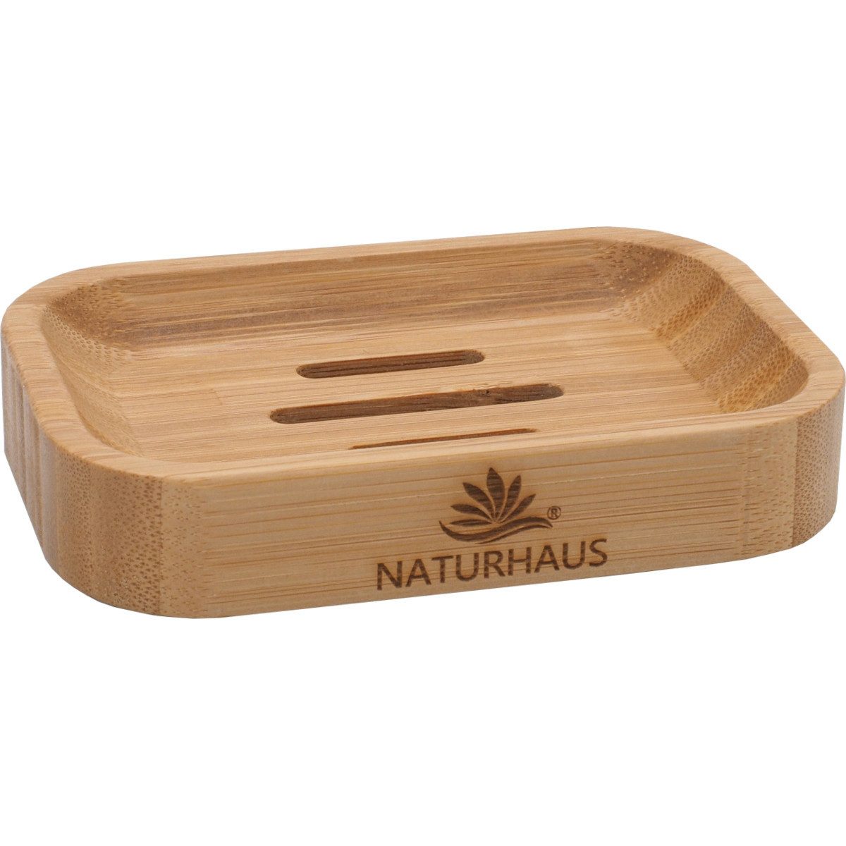 Naturhaus GmbH Seifenschale NATURHAUS Bambus Seifenschale günstig online kaufen