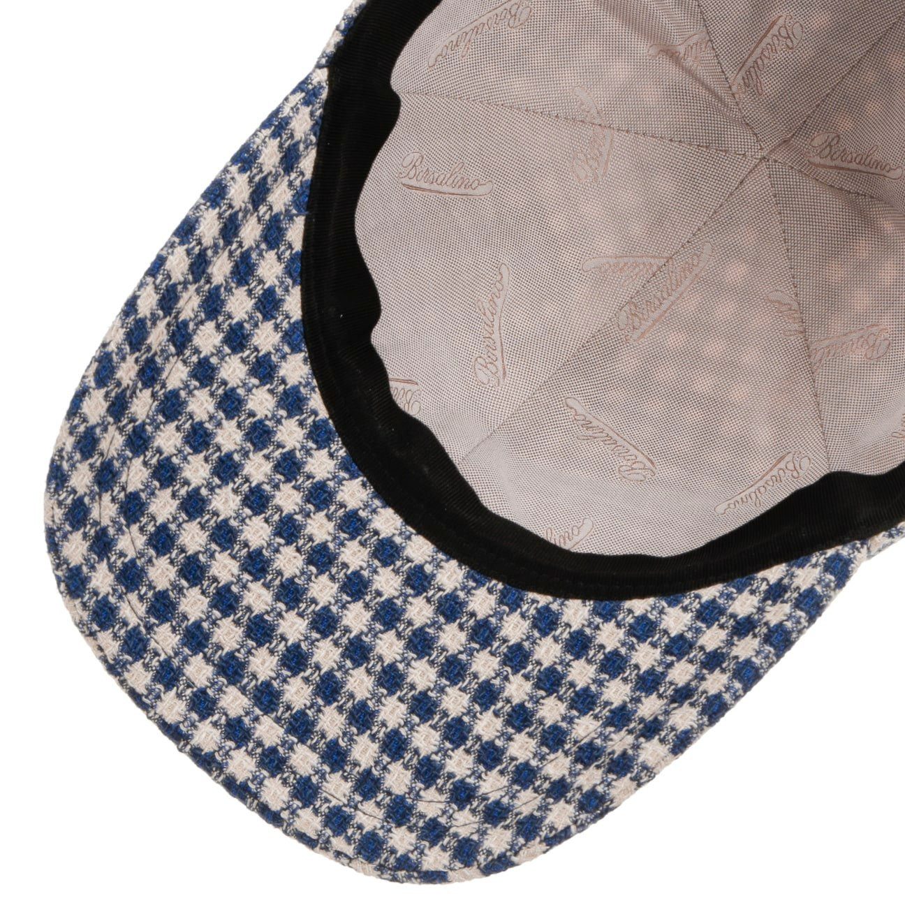 Borsalino Baseball Cap (1-St) Basecap mit Schirm, Made in Italy