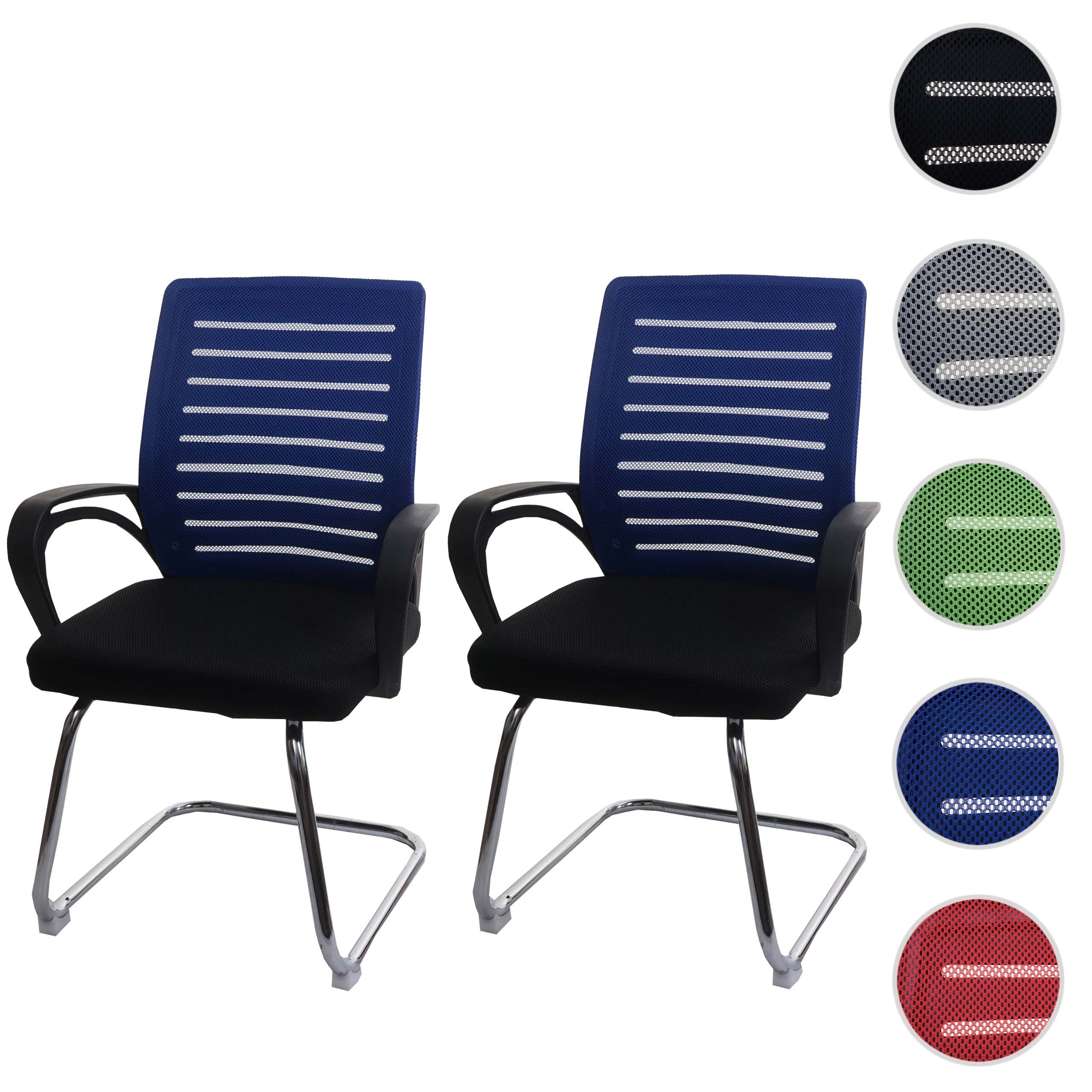MCW Besucherstuhl MCW-K51 (Set), Inklusive Fußbodenschoner, günstig online kaufen