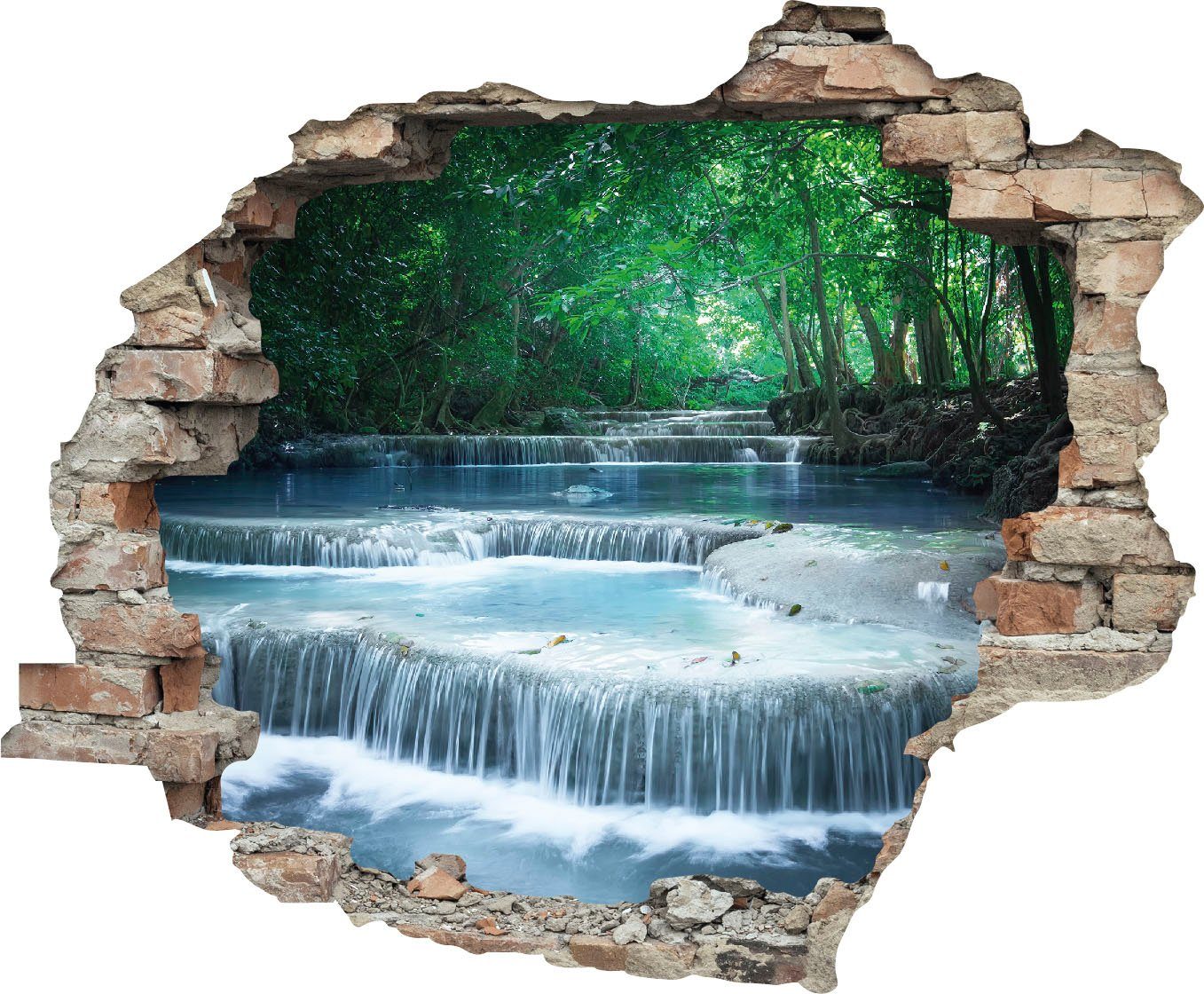 queence Wandtattoo Fluss (1 St), Wandsticker, günstig online kaufen