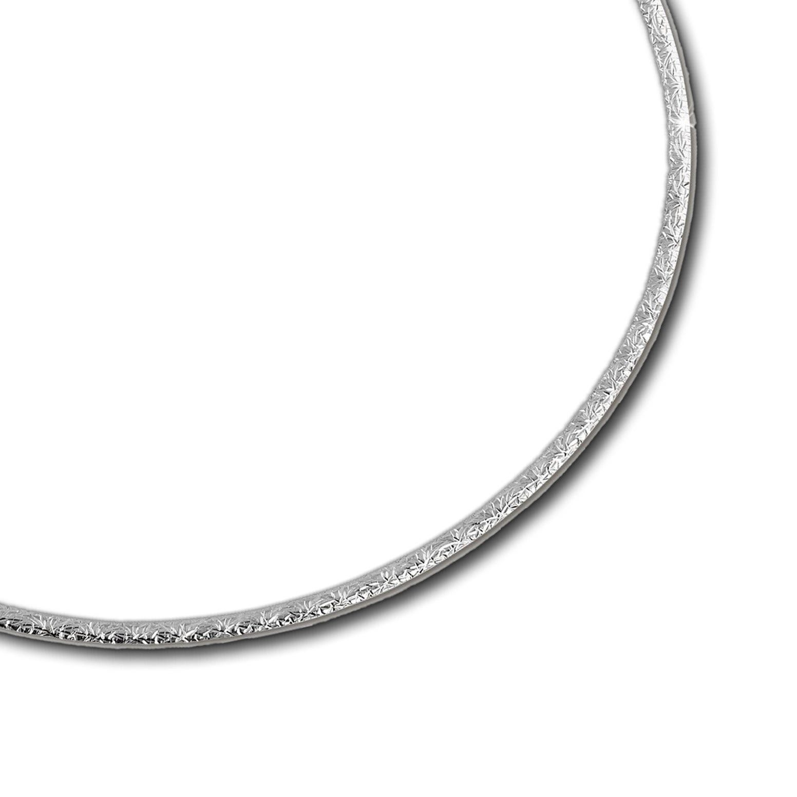 SilberDream Collier SilberDream Muster Collier silber rose (Collier), Colliers (Muster) ca. 45cm, 925 Sterling Silber, vergoldet (Roségold 3
