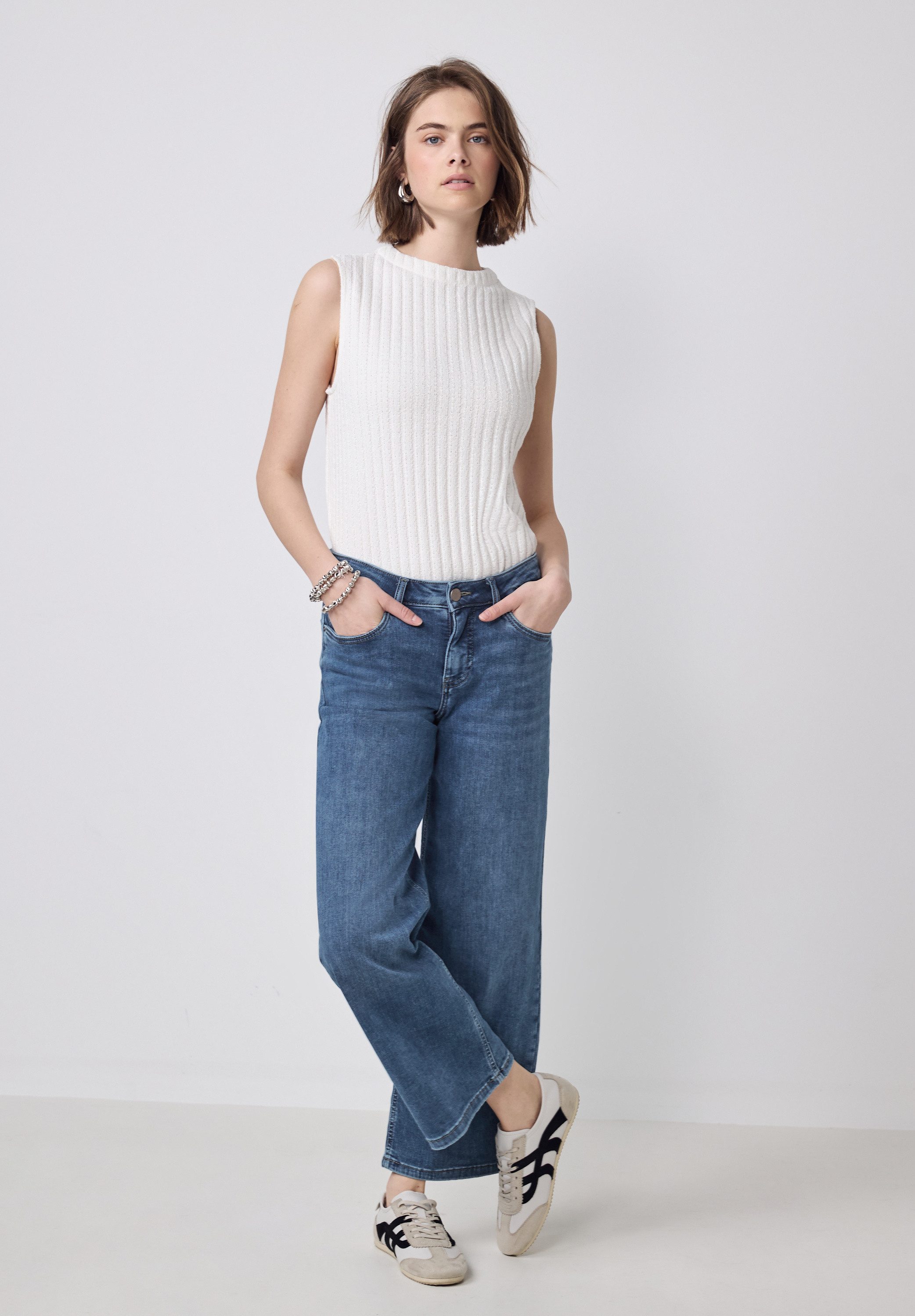 STREET ONE STUDIO Comfort-fit-Jeans 5-Pocket-Style
