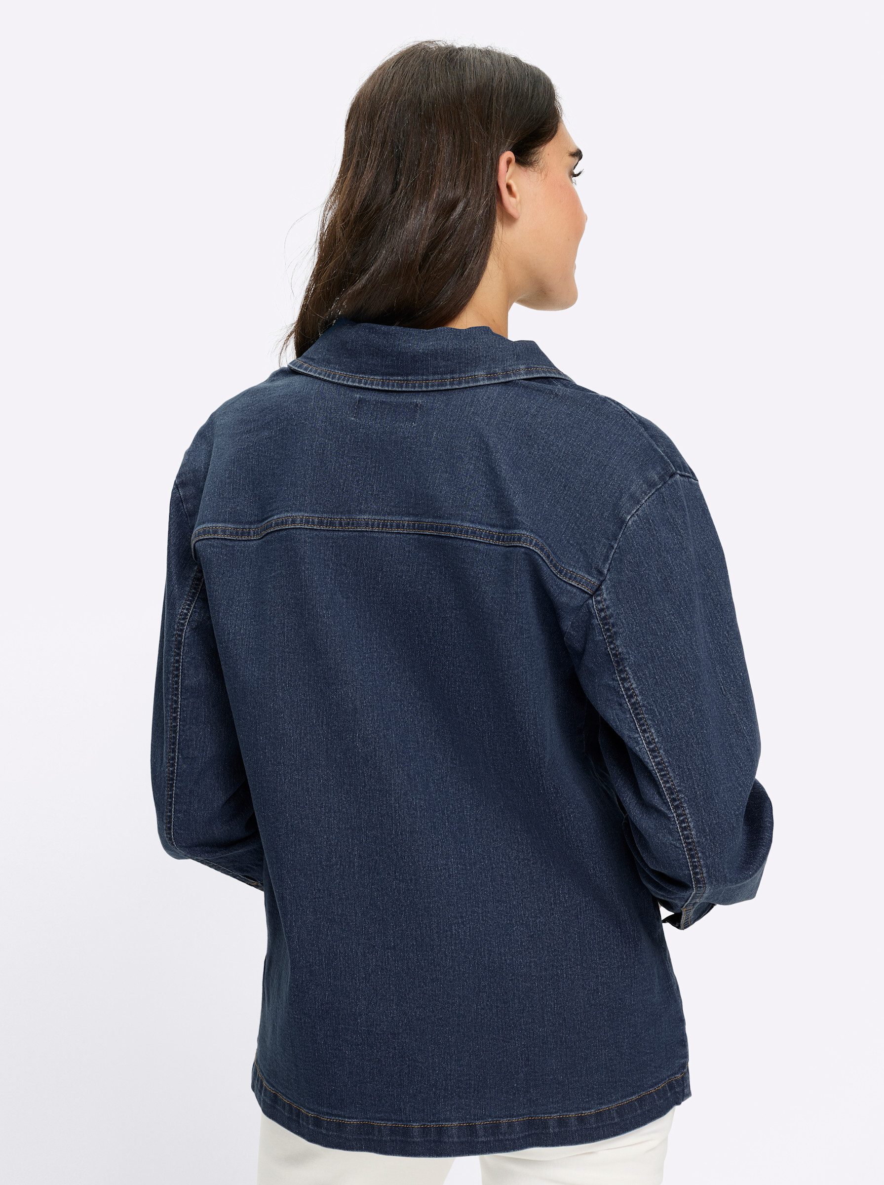 heine Allwetterjacke Jeans-Jacke Langarm günstig online kaufen
