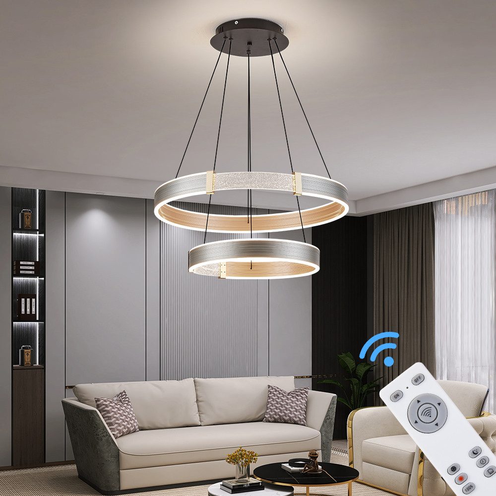Euroton LED Deckenleuchte LED Deckenleuchte Fernbedienung/Handy-App günstig online kaufen