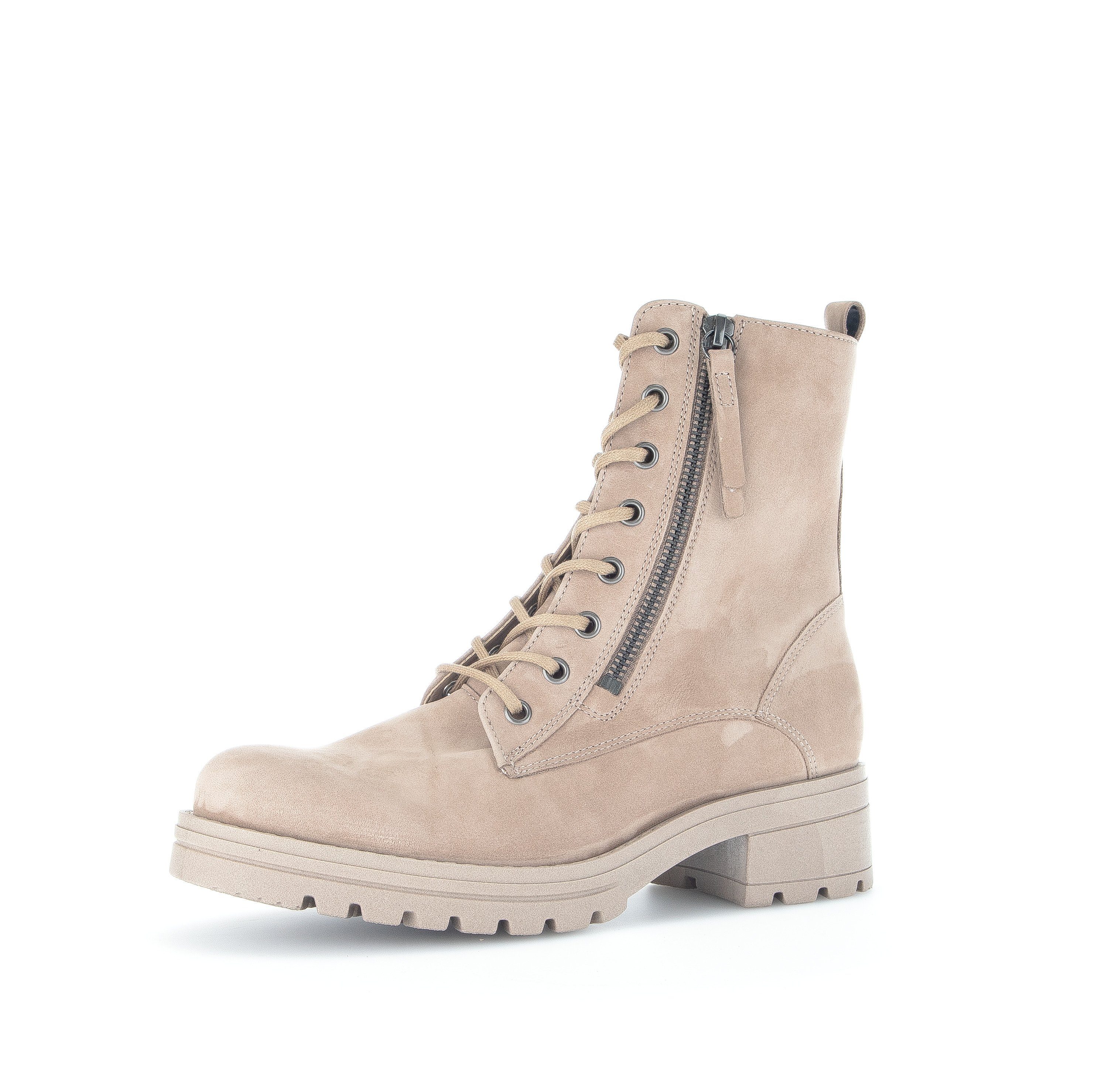 Gabor Beige Stiefel silk | Stiefeletten