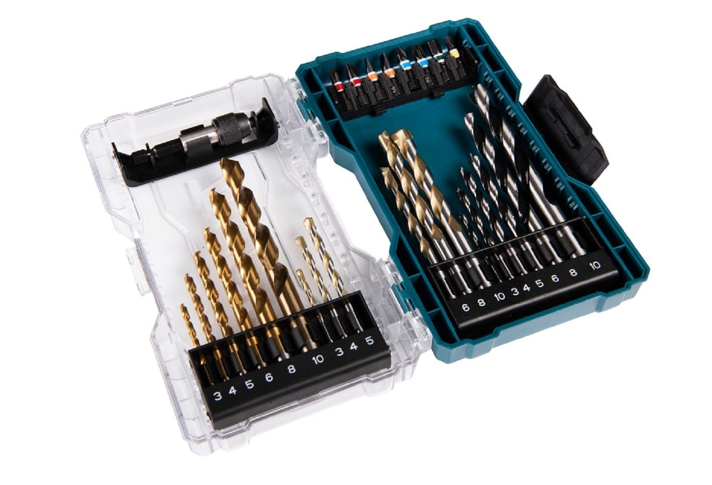 Makita Bohrer- und Bit-Set, (27-tlg)