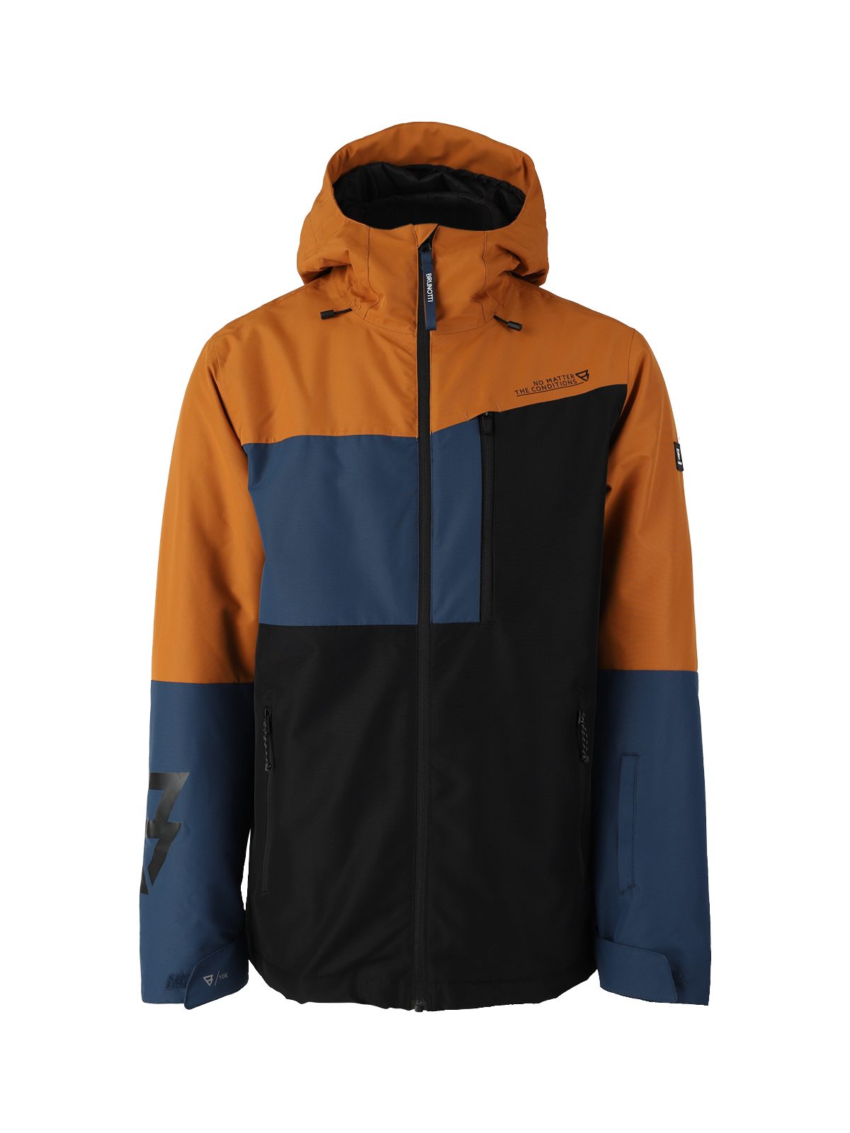 Skijacke Flynners Men Snow Jacket BLACK