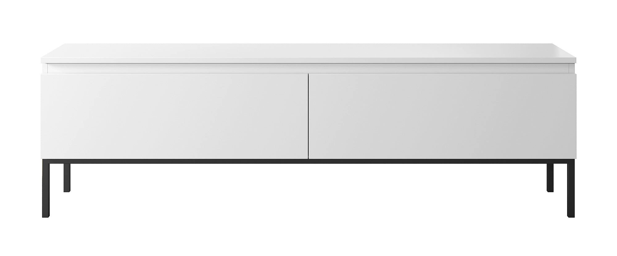 Selsey TV-Schrank BEMMI 2-türig mit Metallgestell, grifflos