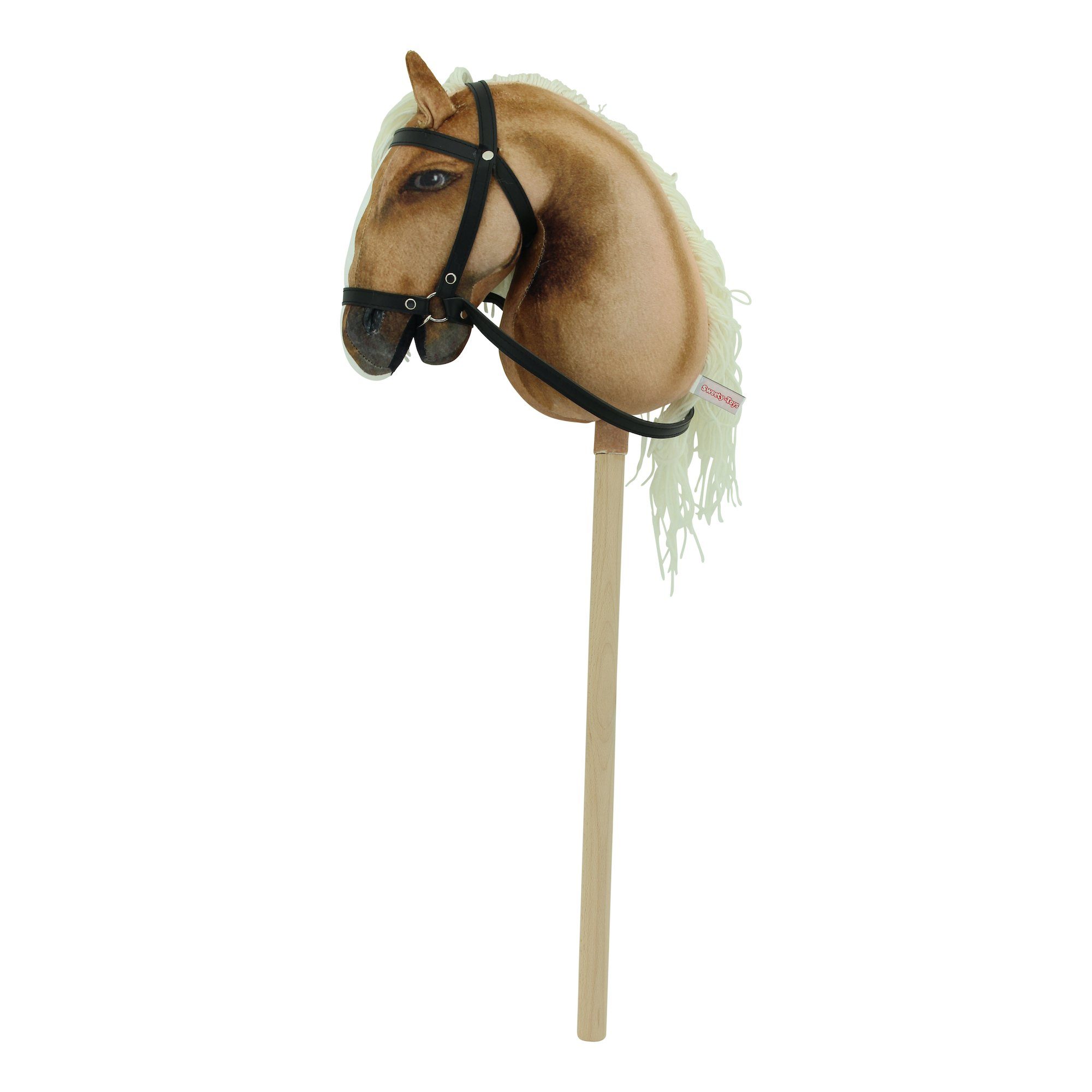 Haasenstrauch Steckenpferd Hobby Horse Steckenpferd – Sweety Toys Pferd für Kinder, Hobby Horse