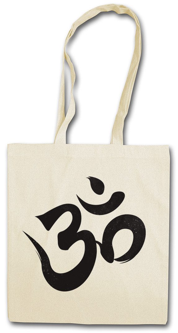 Beuteltasche Om Sign Logo Stofftasche Indien ShIva Buddha Buddhismus Govinda