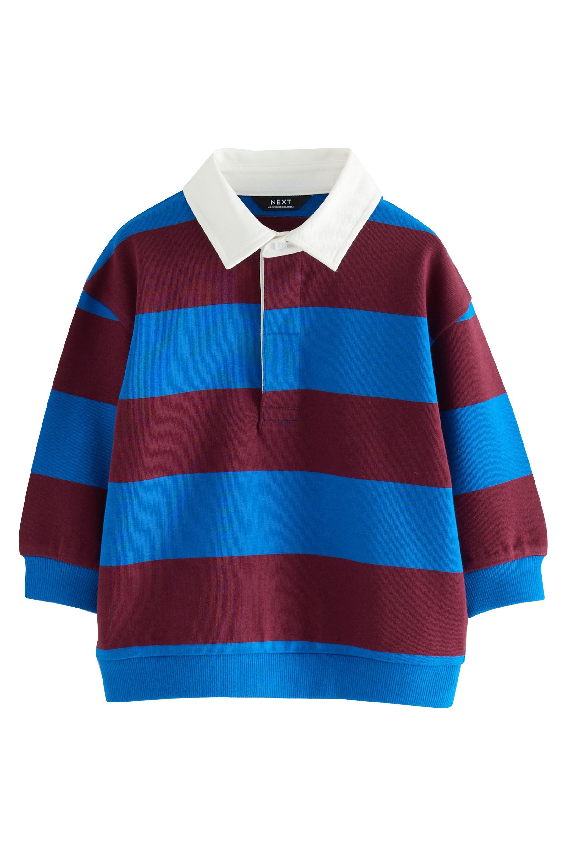 Next Langarm-Poloshirt Kurzärmeliges Rugby-Polohemd (1-tlg) günstig online kaufen