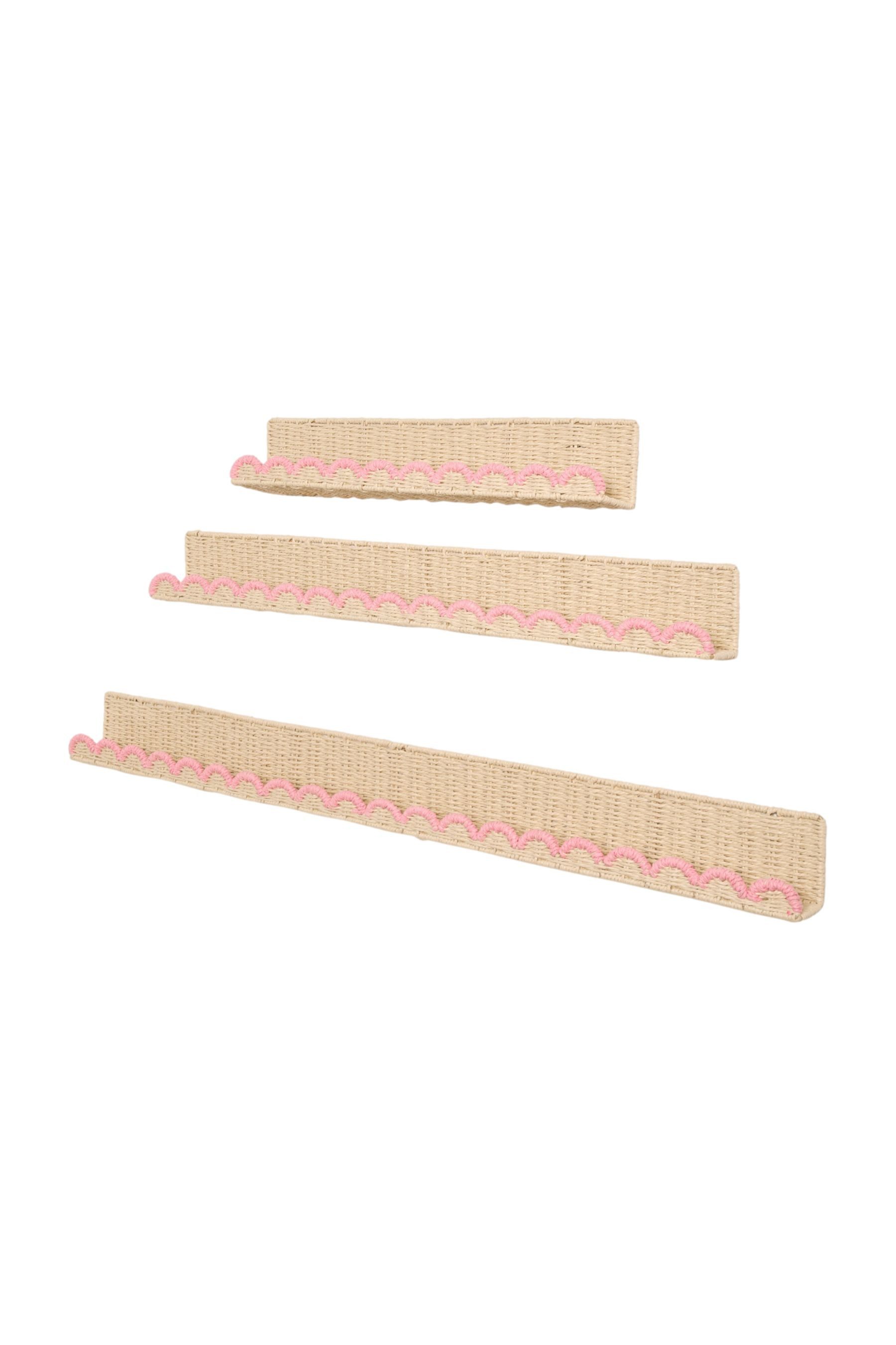 Next Wandregal Bilderregal in Weboptik mit Bogenkante, 1-tlg.