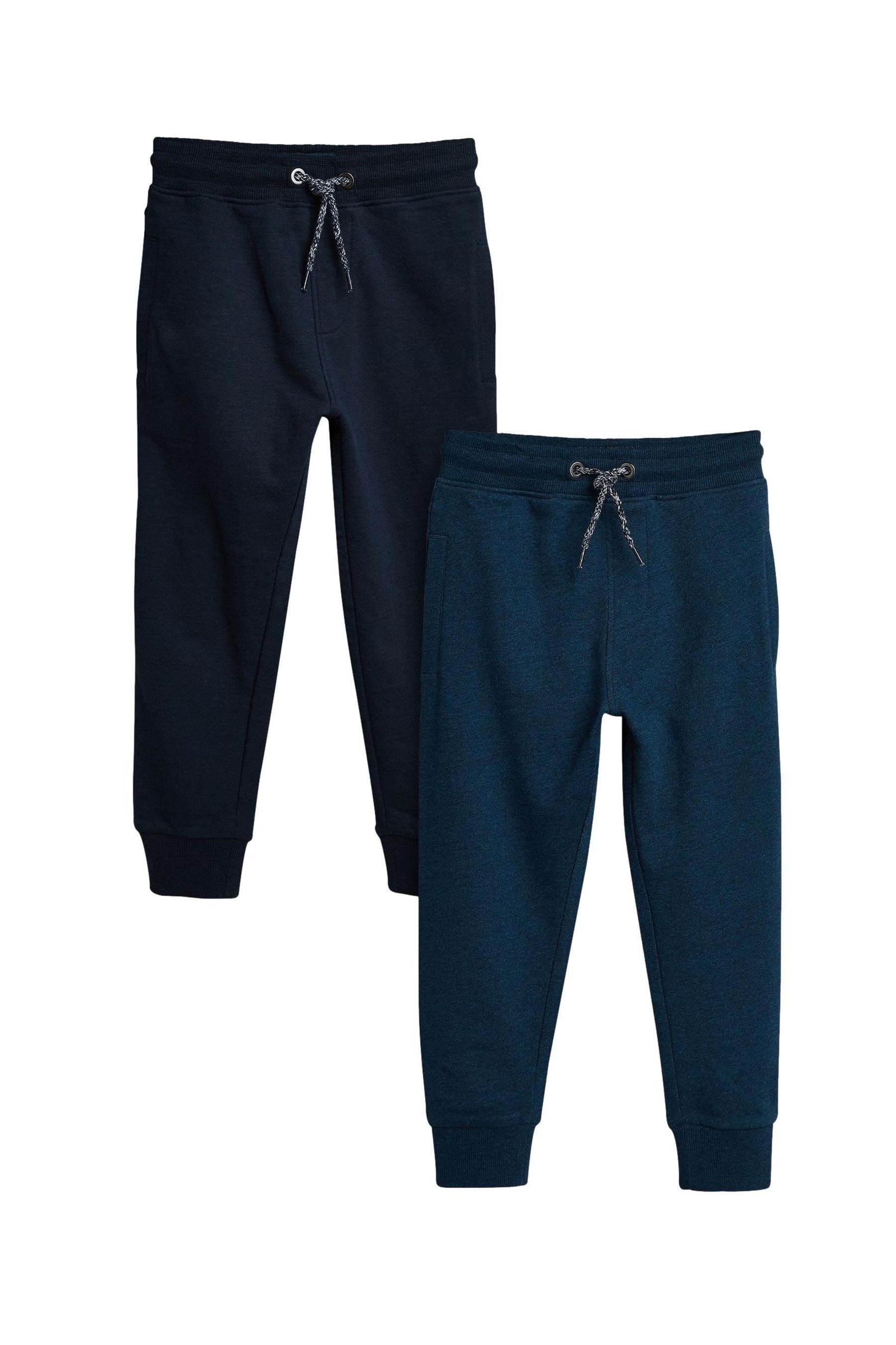 Jogginghose Slim Fit Jogginghosen mit Baumwolle, 2er-Pack