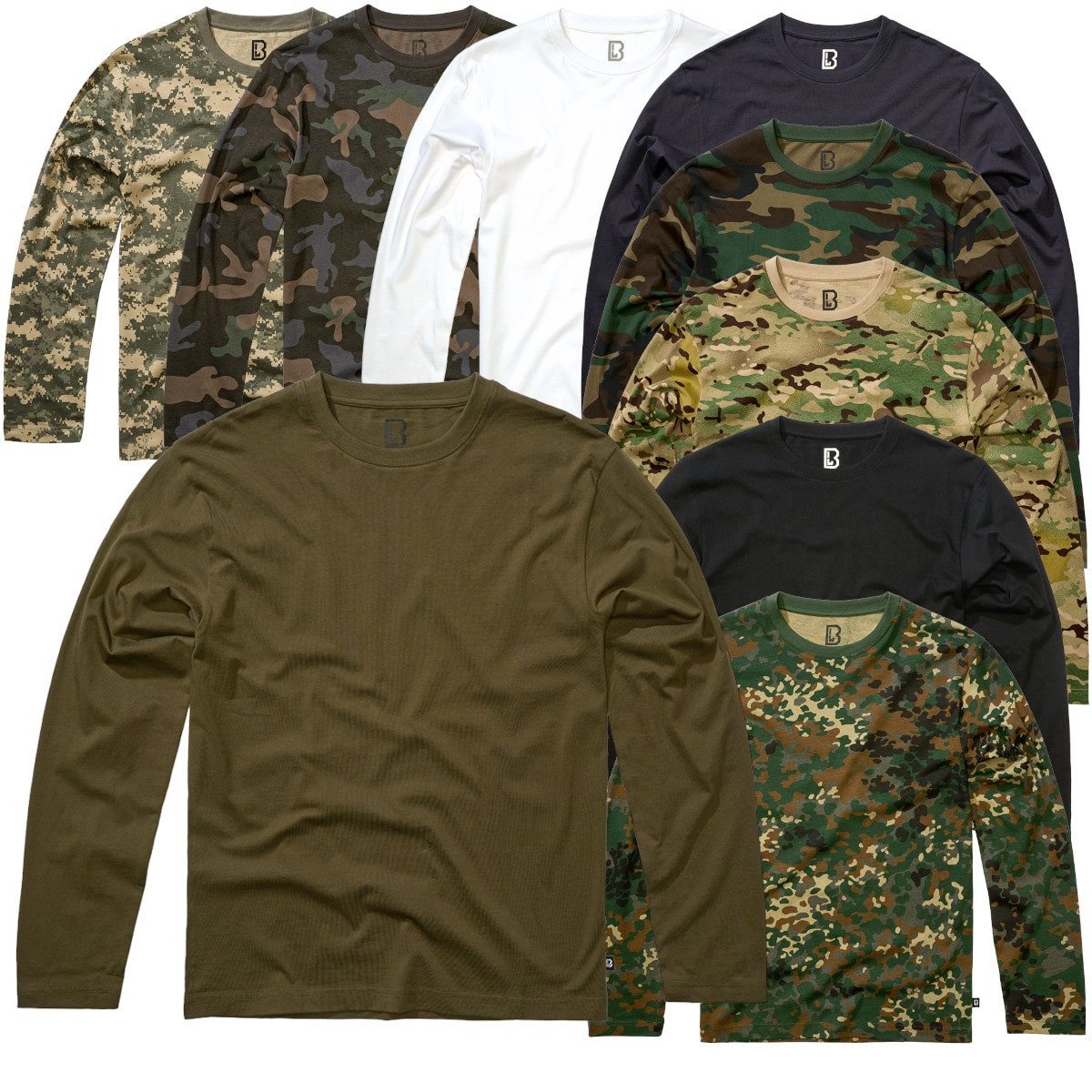 Brandit Langarmshirt Brandit Langarm-Shirt Premium günstig online kaufen
