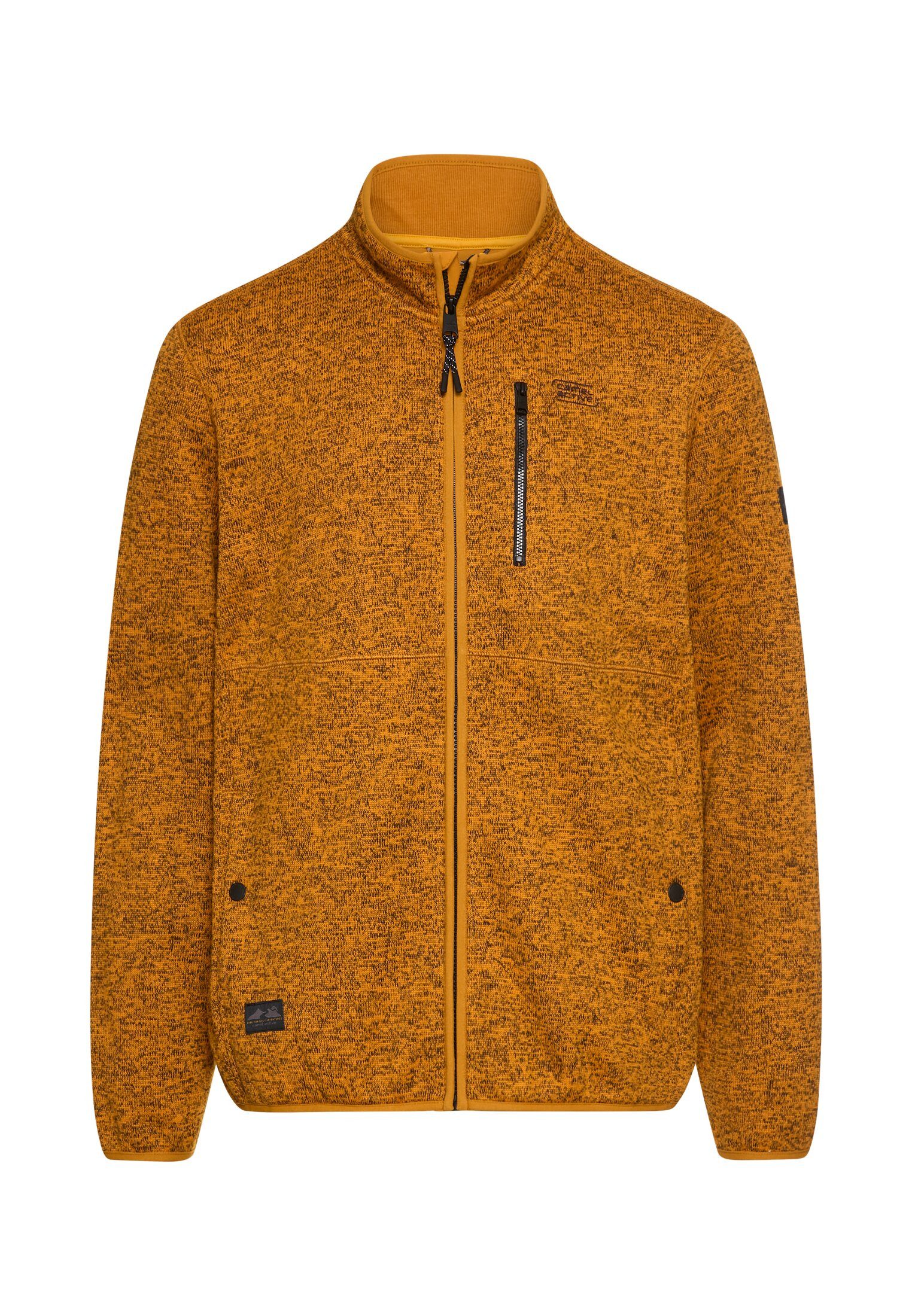 camel active Fleecejacke knitted Fleecejacket günstig online kaufen