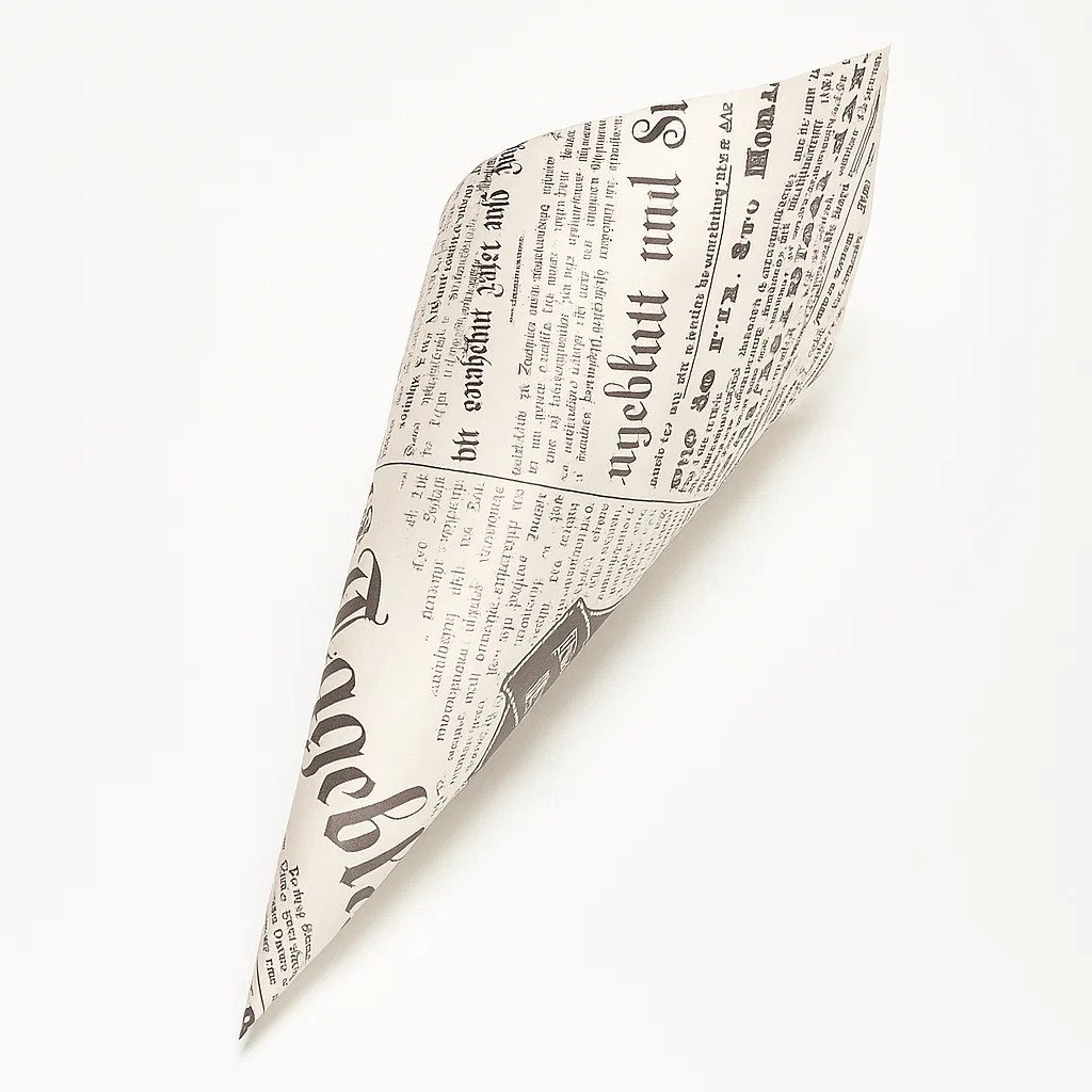 what the shop Papierspitztüten 100 Stk. Spitztüten Newspaper/ Zeitung Design 250g, Zeitungs/ Newspaper Design