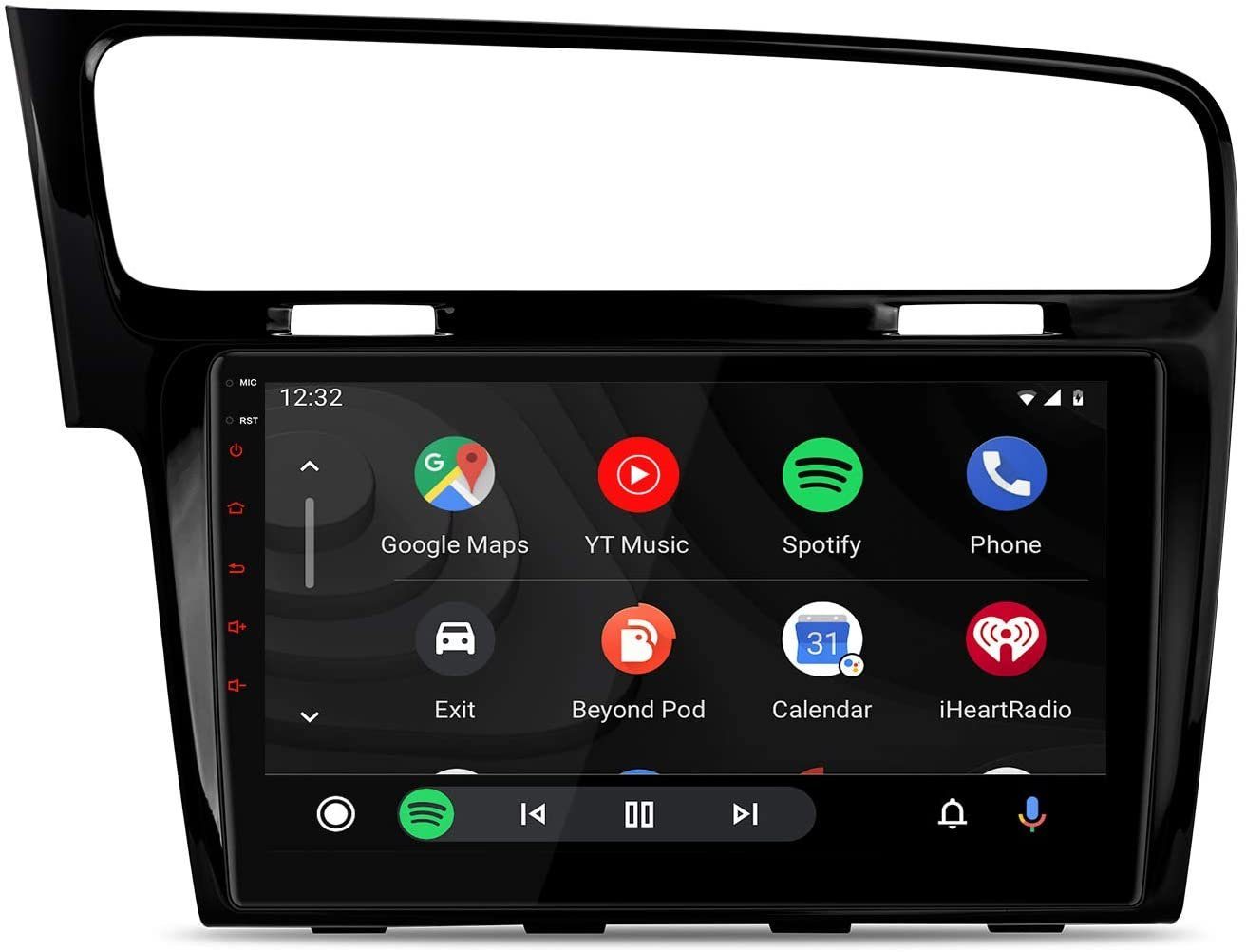 GABITECH 10" Android 11 Autoradio GPS Navi Wifi Bluetooth MP5 für VW Golf 7 Autoradio (FM, AM, RDS, FM/AM Tuner inkl. RDS)
