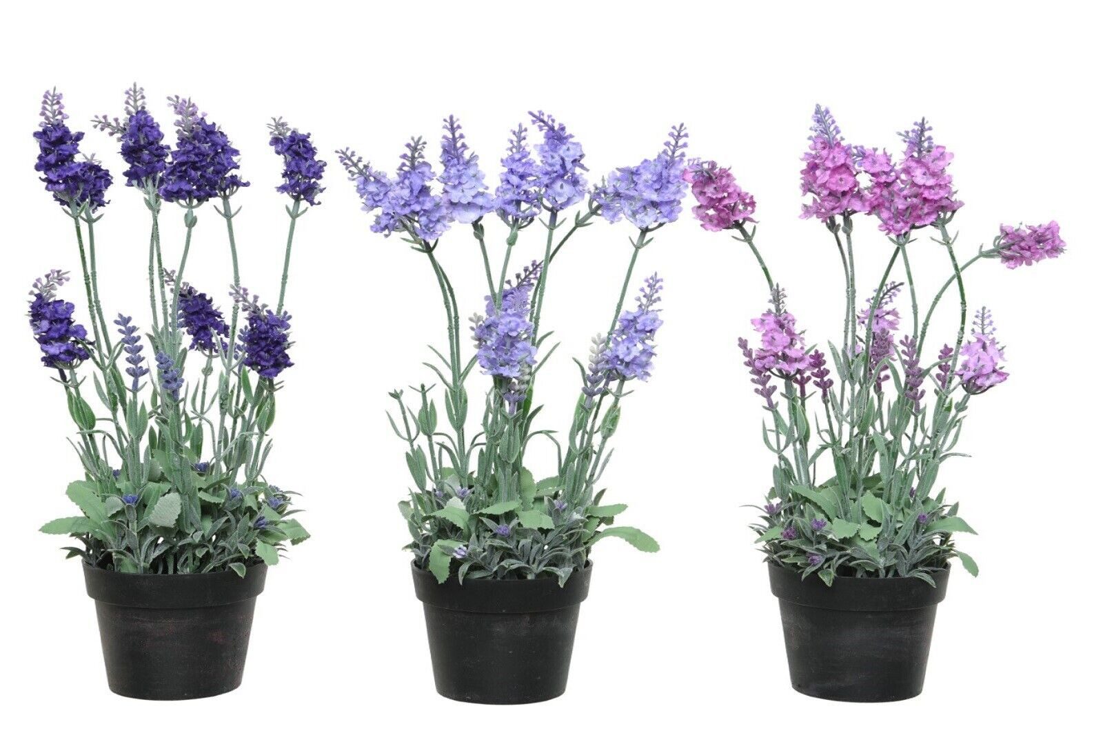 Kunstpflanze Lavendel im Topf Deko Kunstblume günstig online kaufen