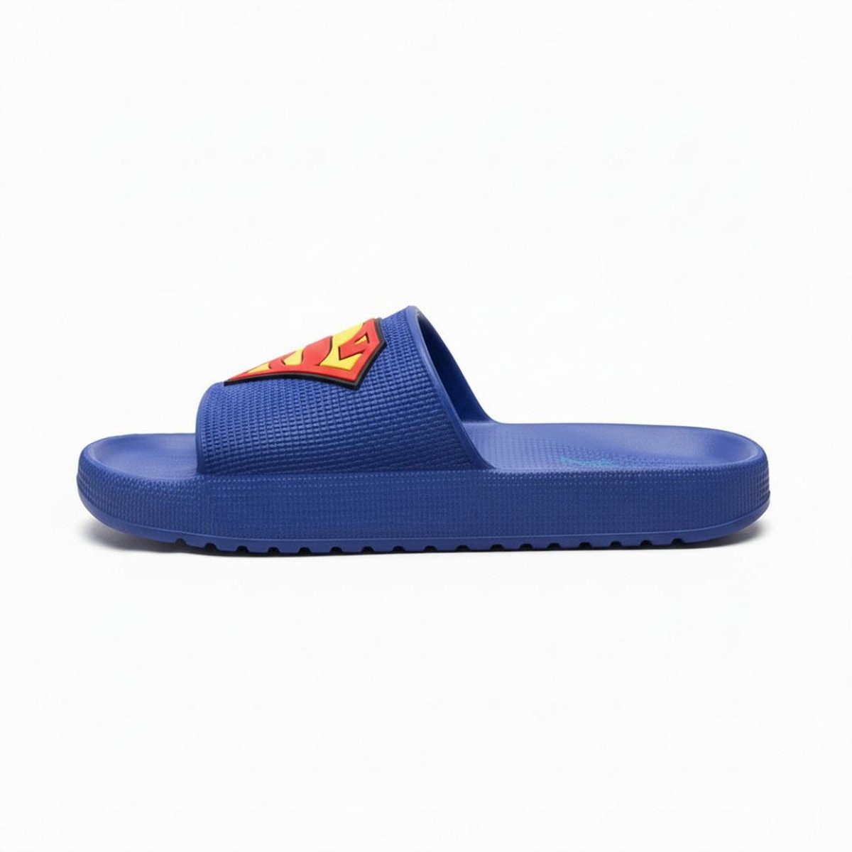 Superman Sommerschuhe Herren Flip Flops für Ferien Strand und Garten Badeschuh (Packung)