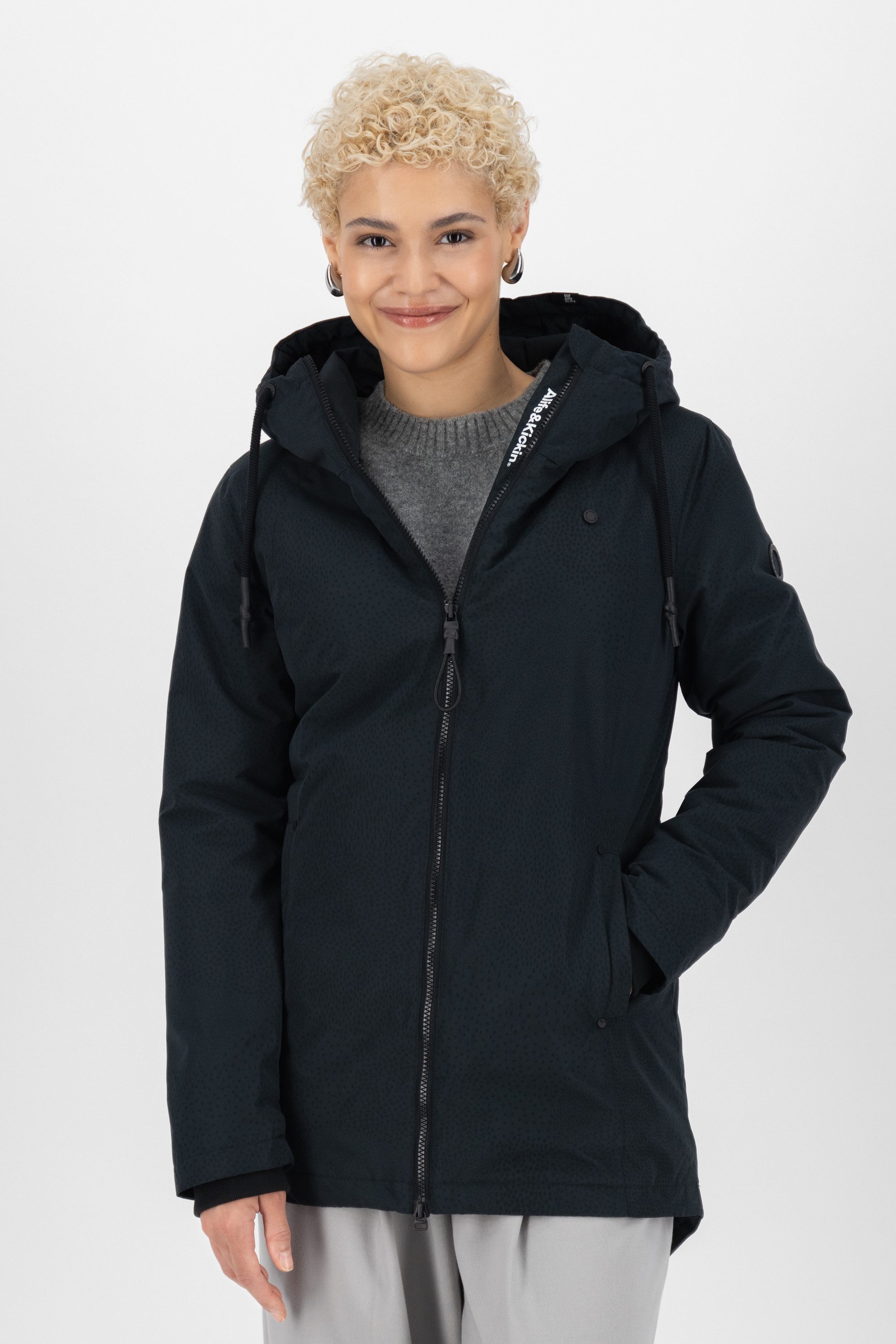Alife & Kickin Winterjacke Damen LilouAK B Warm gefütterte Jacke mit flausc günstig online kaufen