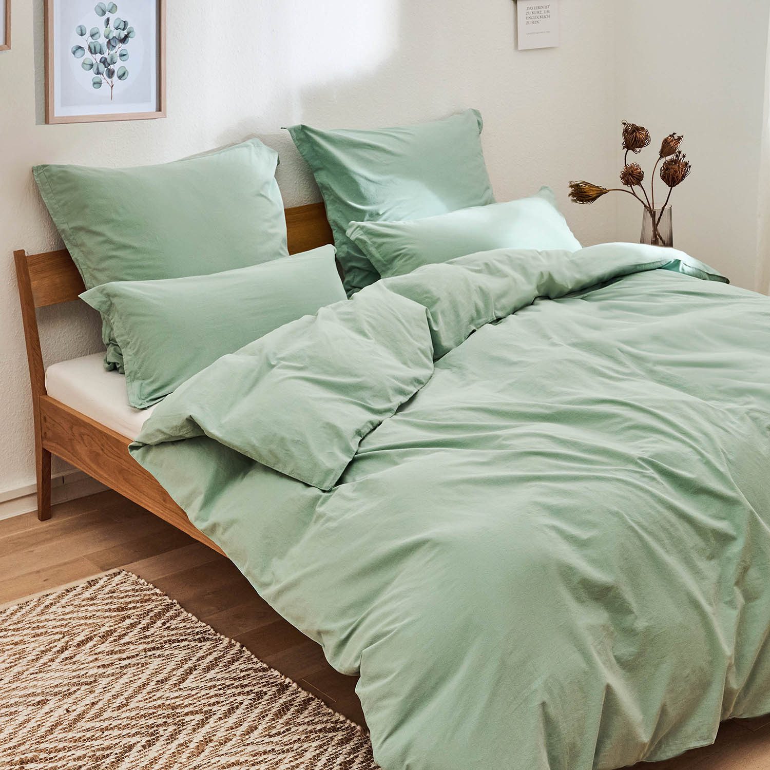 Blumtal Bettwäsche Bettwäsche aus 100% Baumwolle günstig online kaufen