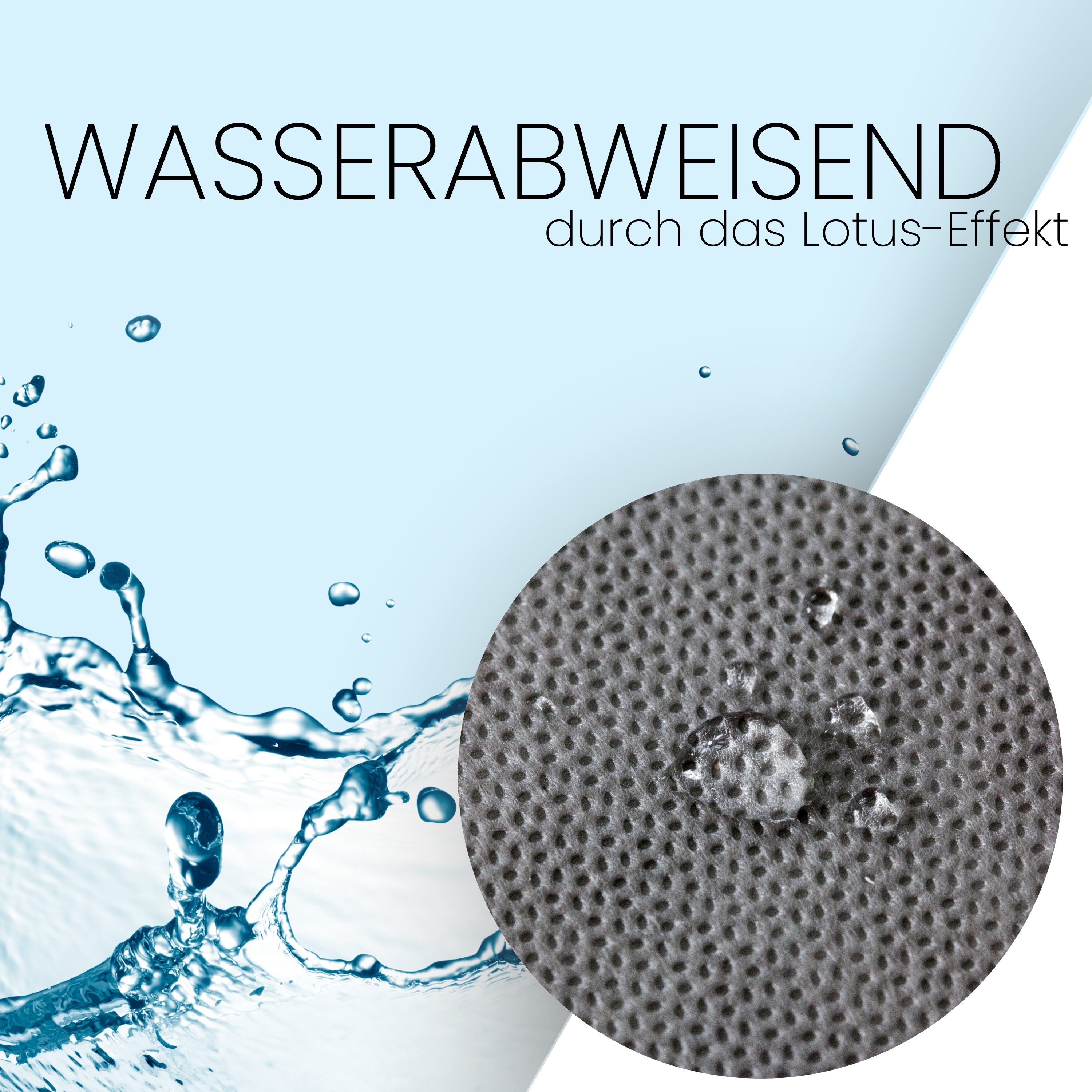 Sensalux Tischdecke Tischdeckenrolle 25m aus stoffähnlichem Vlies, Farbe + Breite wählbar