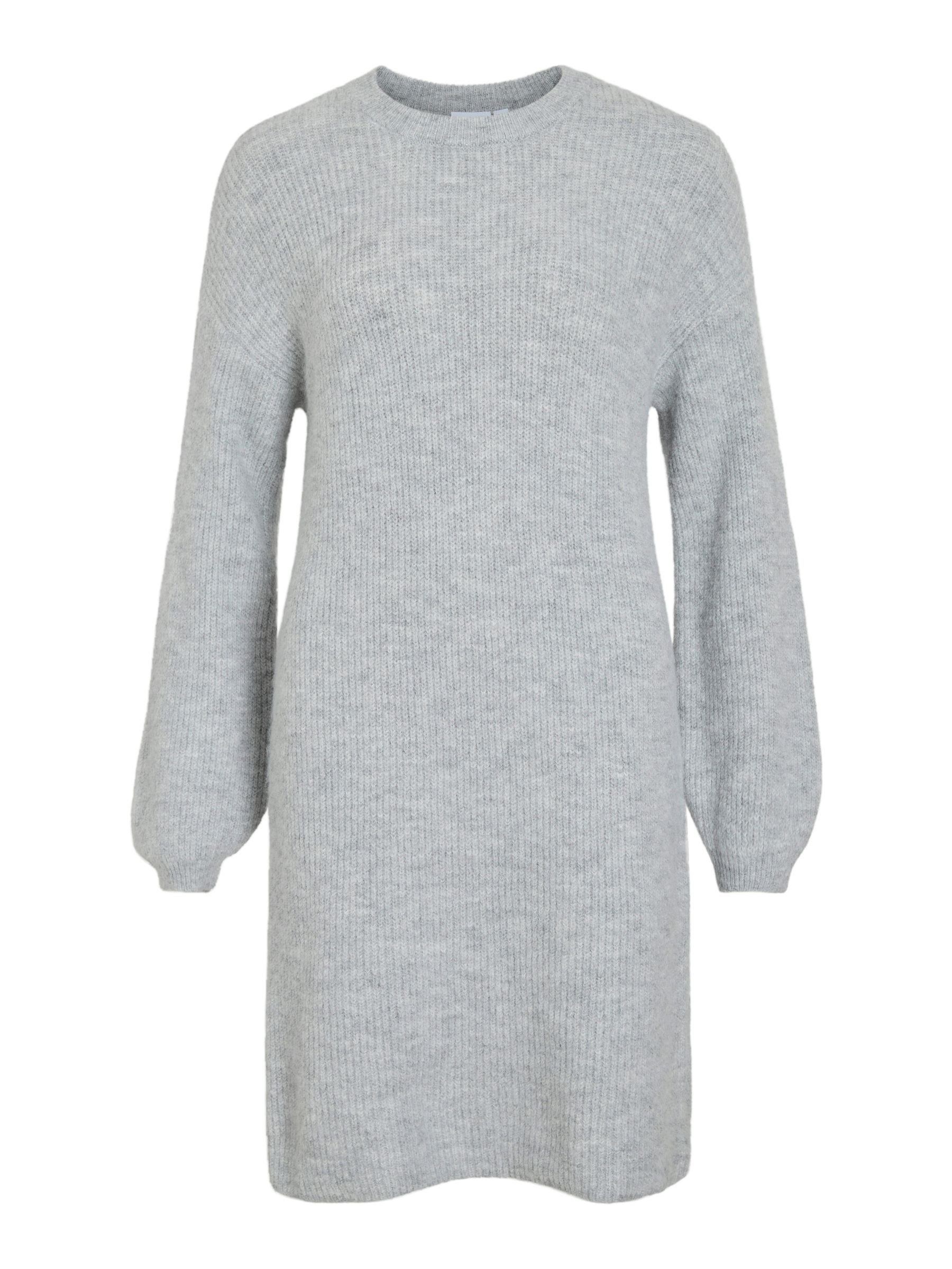 Vila Strickkleid Elegantes Kleid mit langen Ärmeln, modernes Design (kniela günstig online kaufen