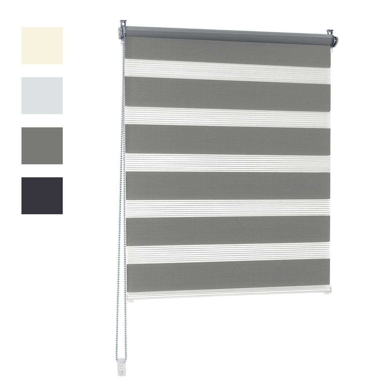 Doppelrollo, EUGAD, verdunkelnd, freihängend, Klemmfix, klemmfix ohne Bohren Blickdicht. Reduzierter Preis € 14,99. Unverbindliche Preisempfehlung € 23,99, (€ 14,99 pro 1 Stk)