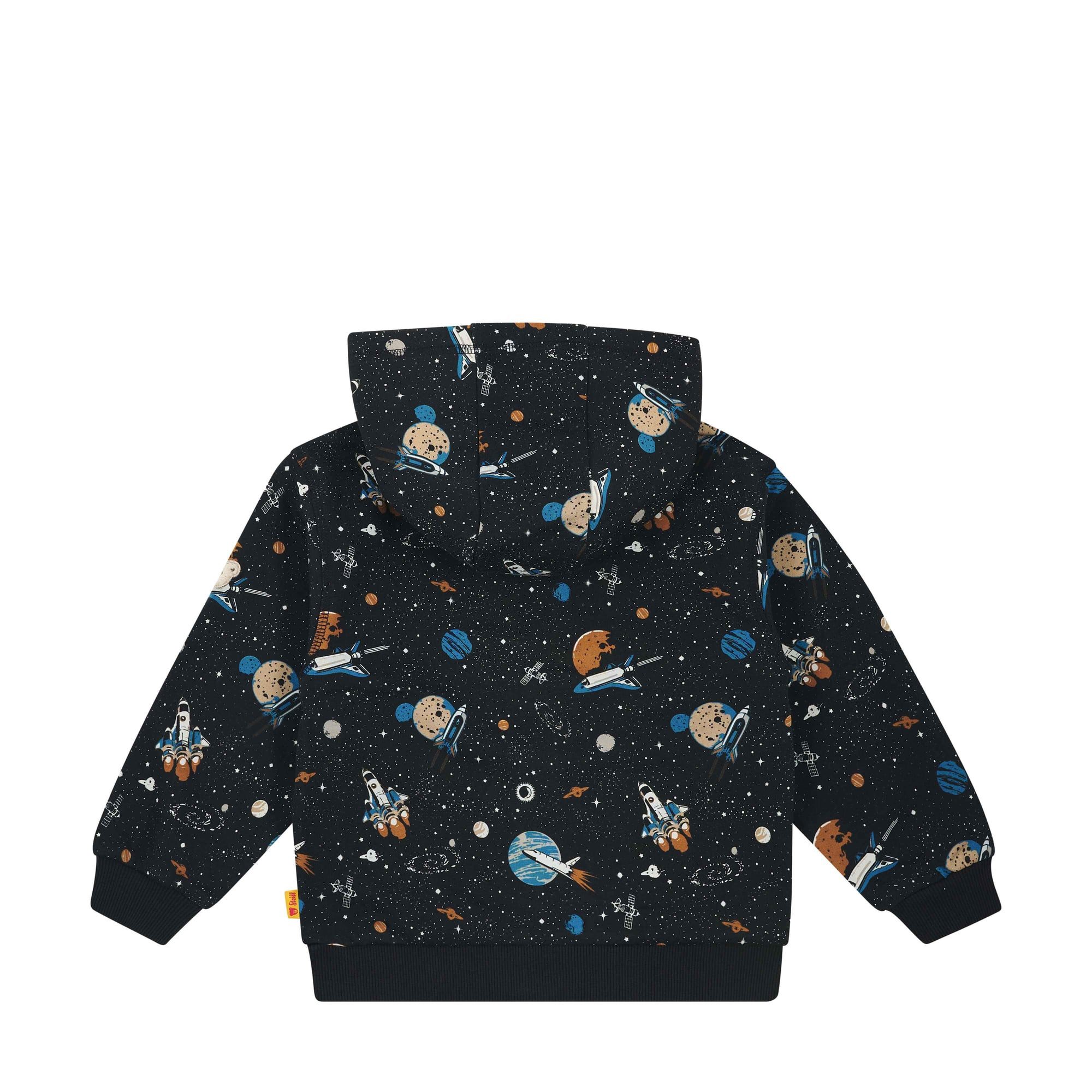 Steiff Sweatjacke Navy Planet