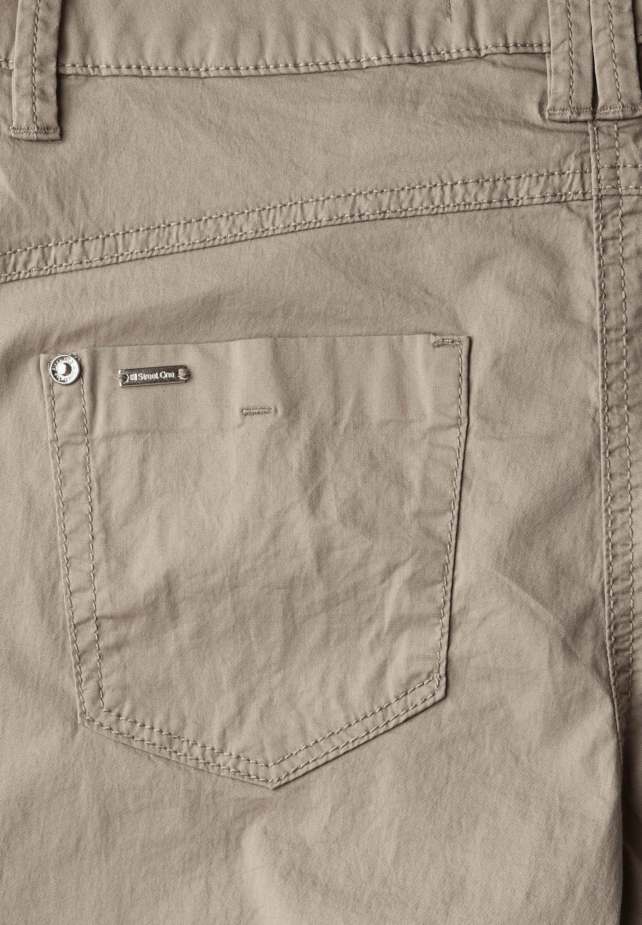 STREET ONE Bermudas Style Yulius Sommerhose mit Turn-Up