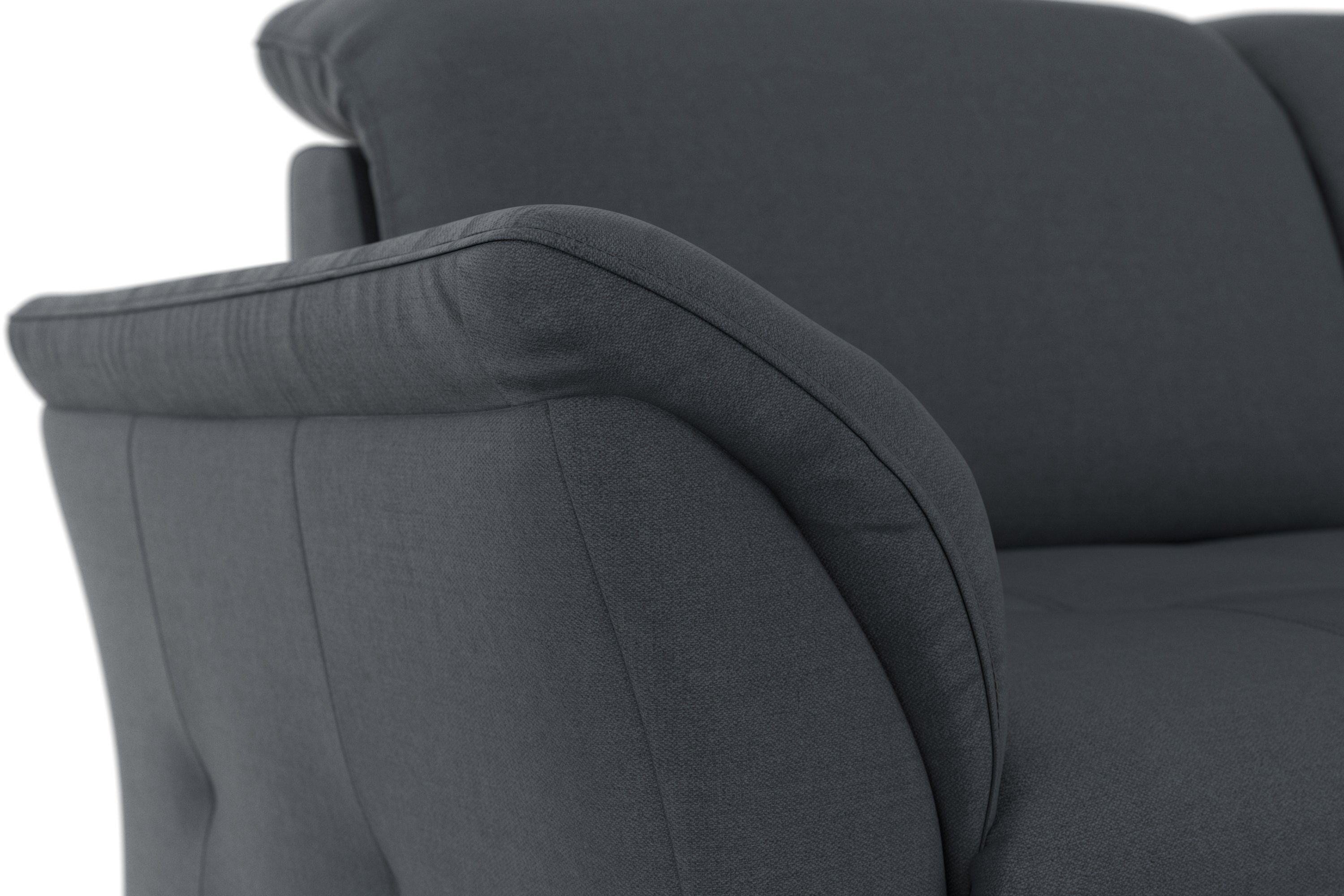 sit&more Ecksofa Maggiore, wahlweise Kopfteilverstellung, Bettfunktion Stauraum und mit